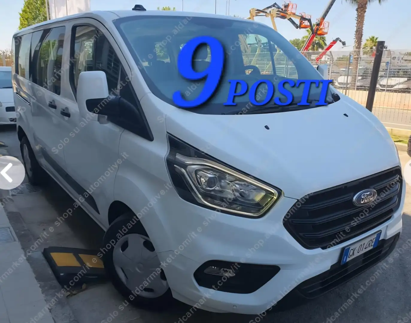 Ford Transit Custom 2.0tdci 130cv PASSO LUNGO PULMINO Anno 2022 Bianco - 2