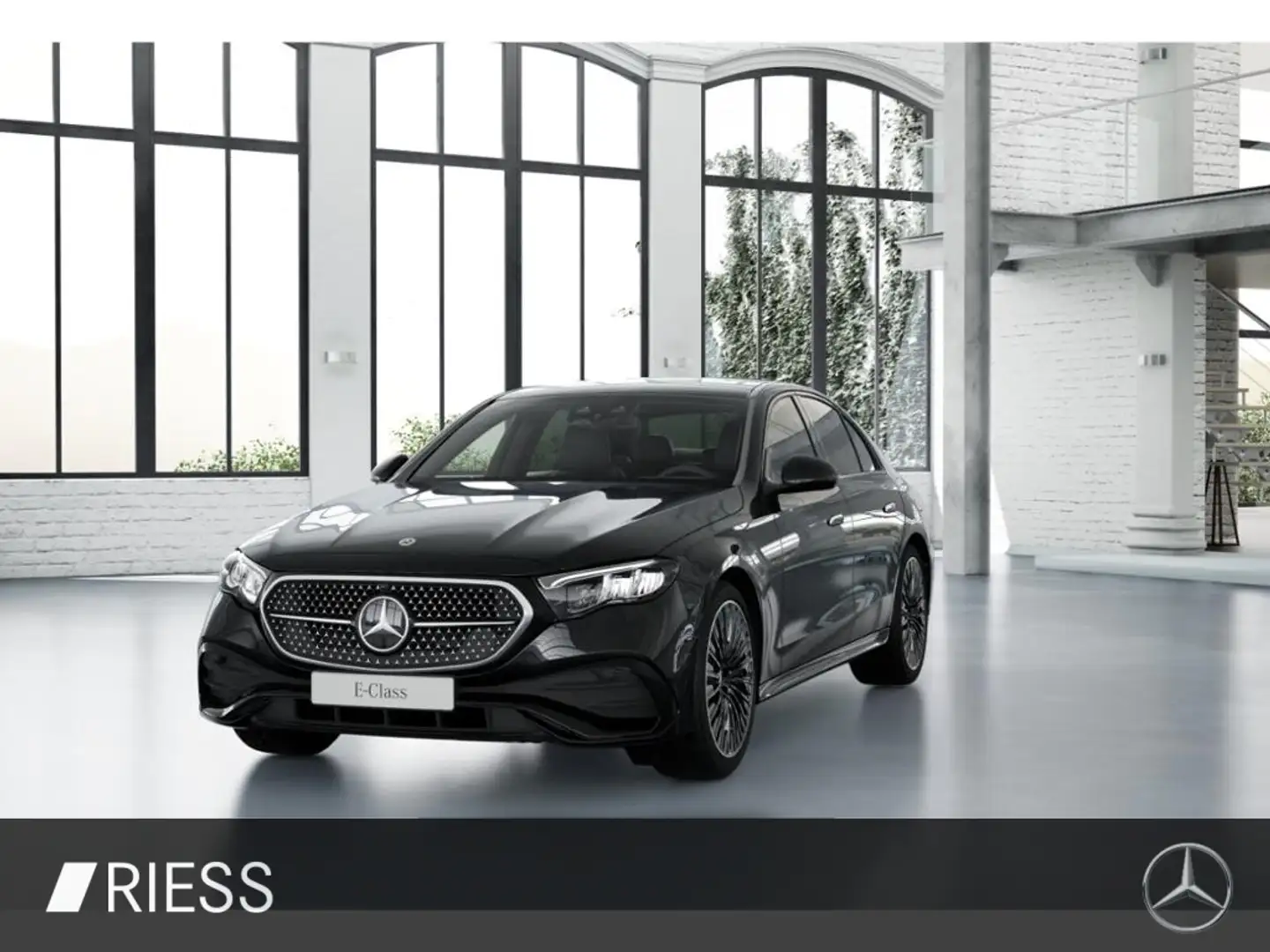 Mercedes-Benz E 300 de AMG Sport Night Distr Pano AHK 360 20" Schwarz - 1