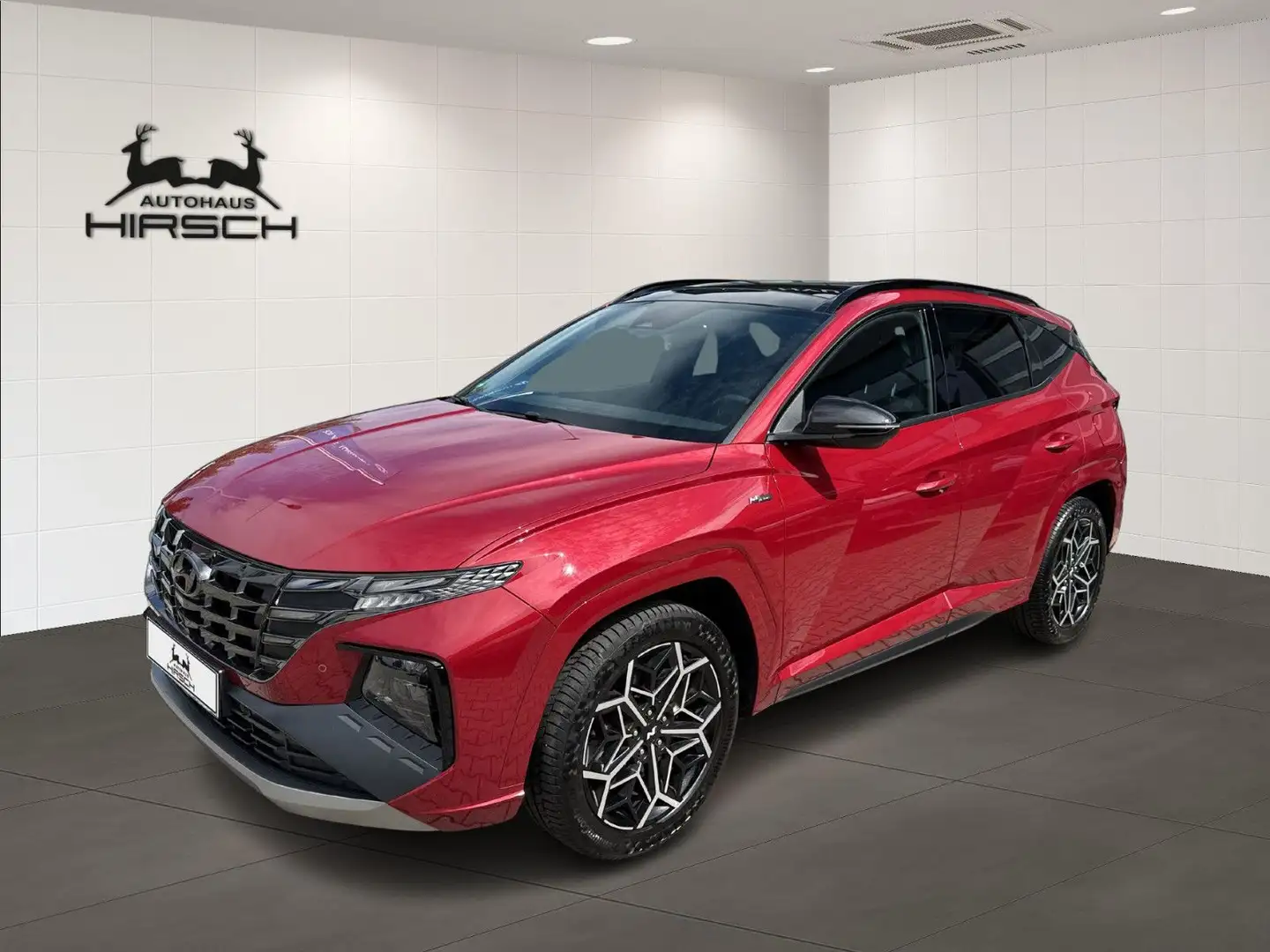 Hyundai TUCSON 1.6 GDI Turbo 180PS (+48V) 7-DCT 4WD N Rojo - 1