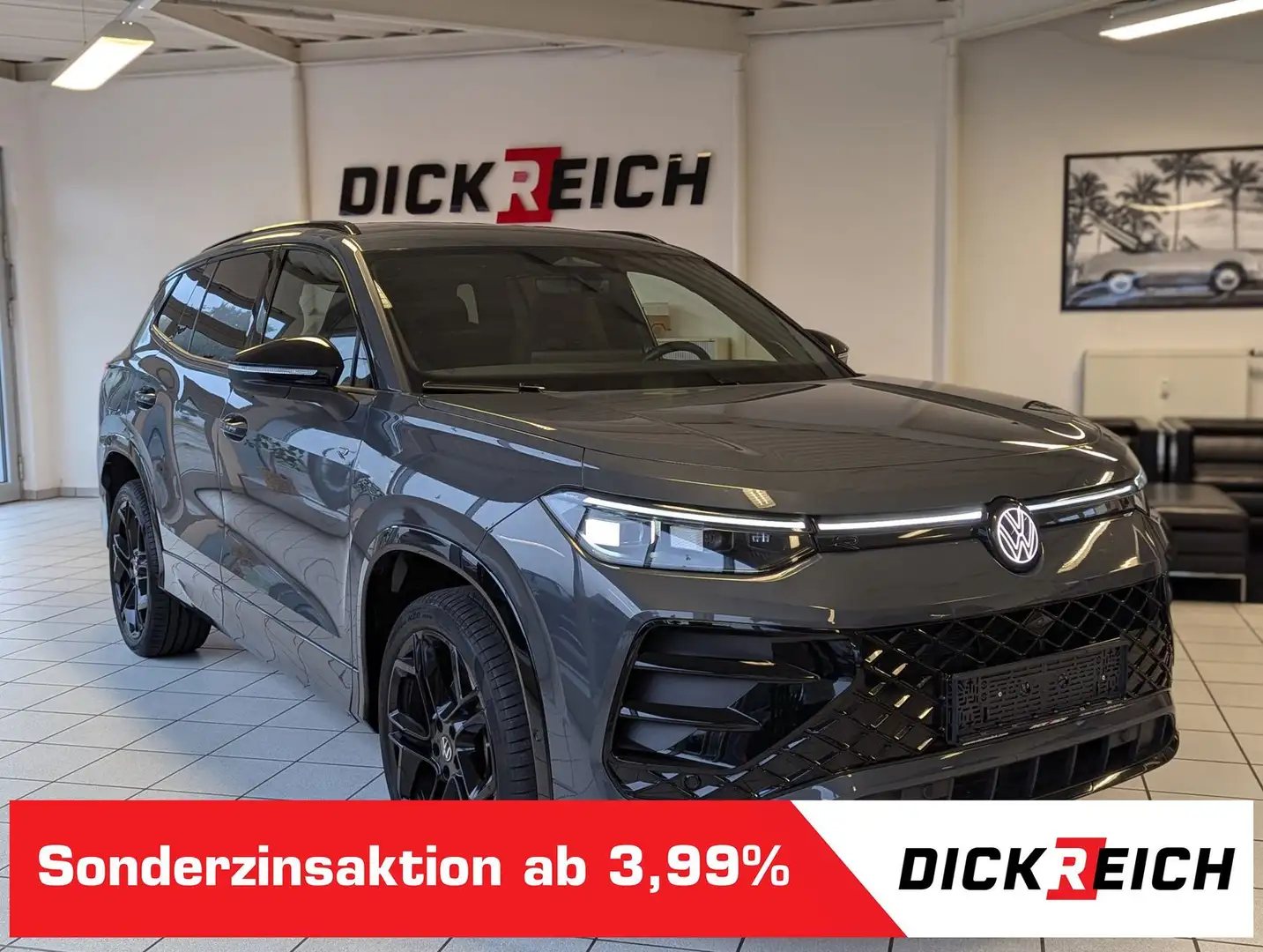 Volkswagen Tayron 2.0TDI 4M R-Line Launch Pano Black AHK 20 Gris - 1