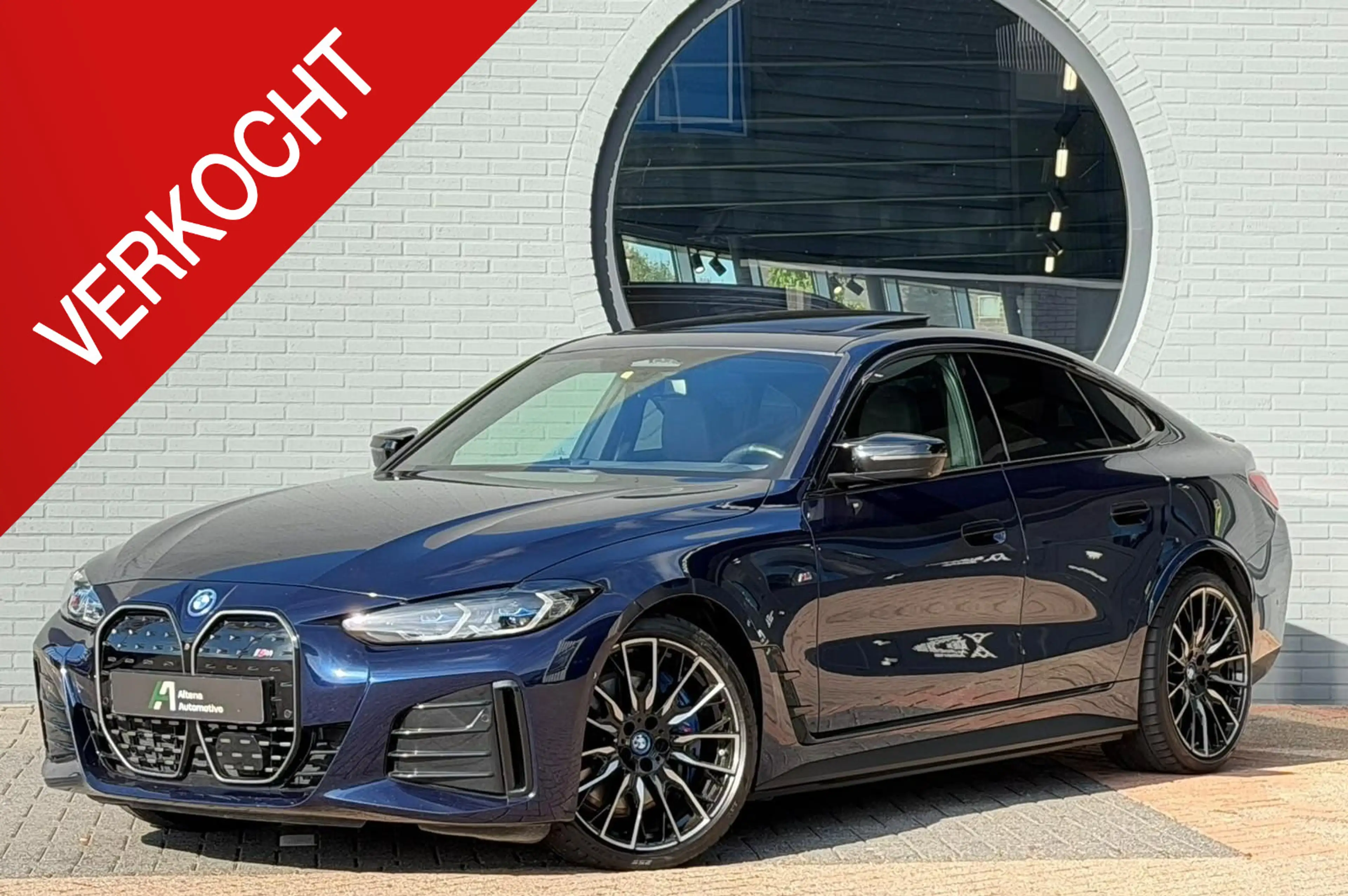 BMW i4 M50 84 kWh BTW, glazen schuif kantel dak, stoelver