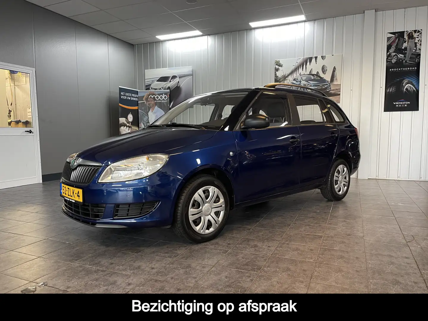 Skoda Fabia Combi 1.2 TSI Arctic Airco, Trekhaak. Blauw - 1