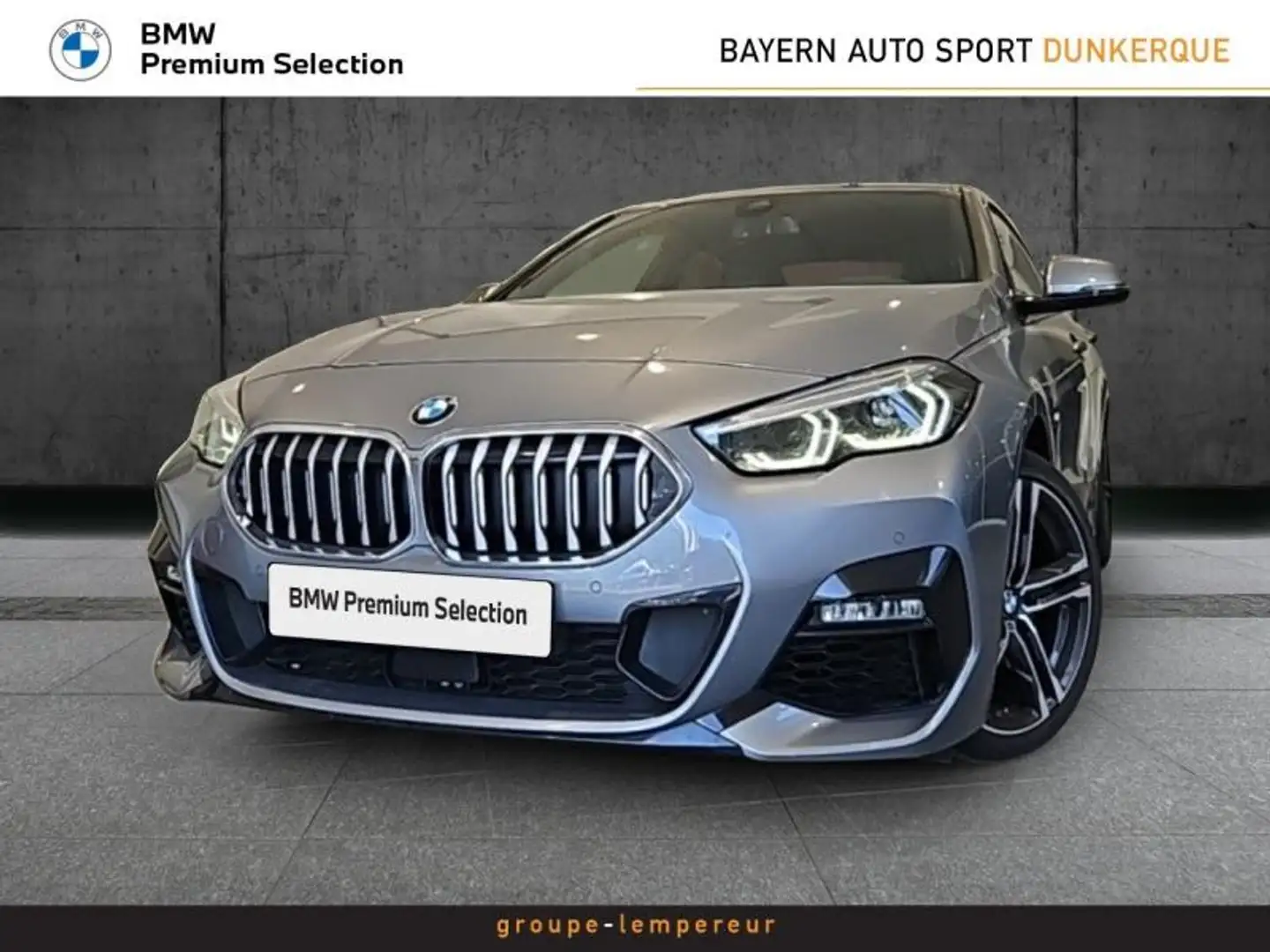 BMW 220 220iA 178ch M Sport 9cv Gris - 1