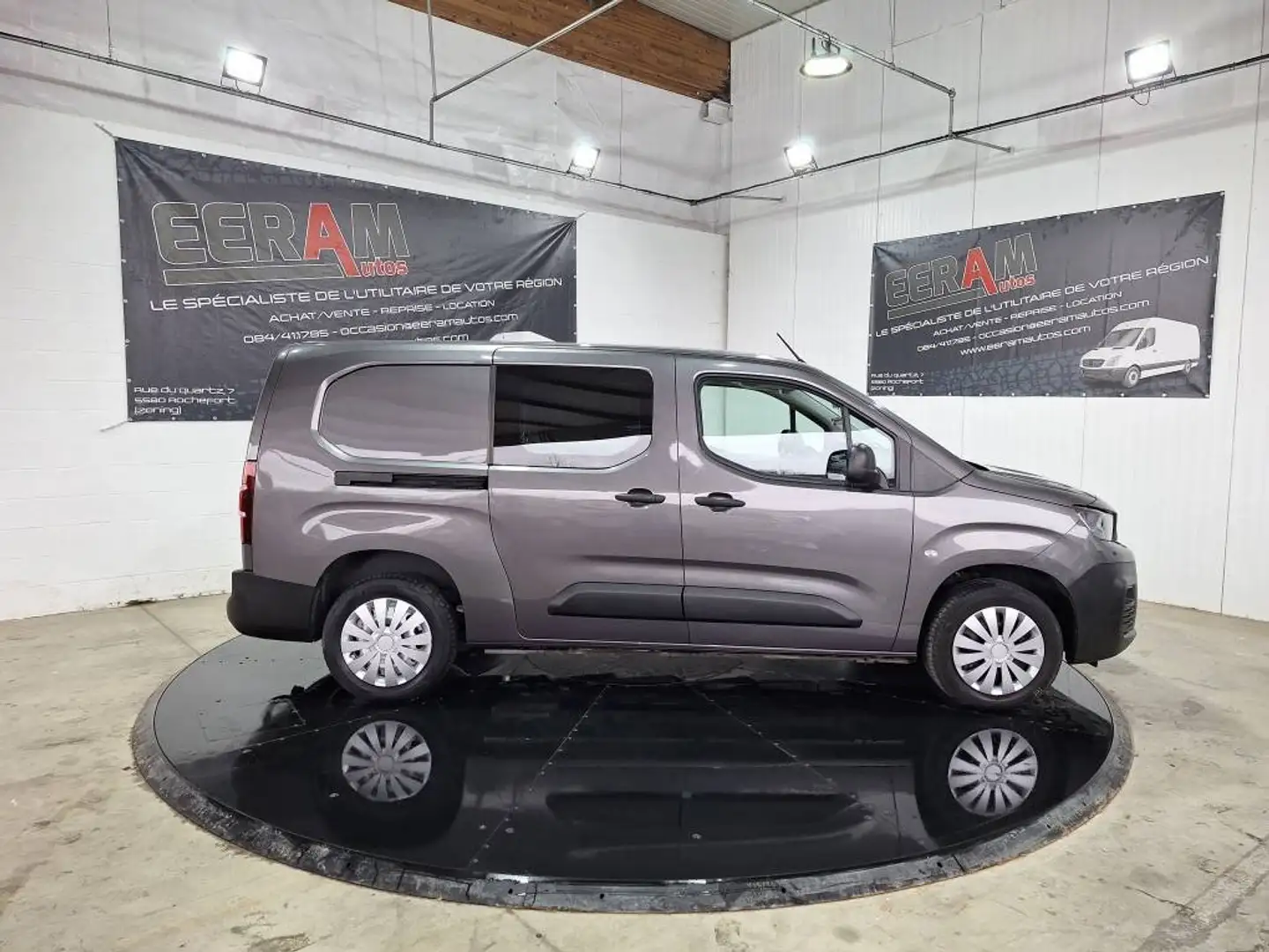 Peugeot Partner L2, 100 cv, 12 mois garantie, 1er propriétaire Grijs - 2