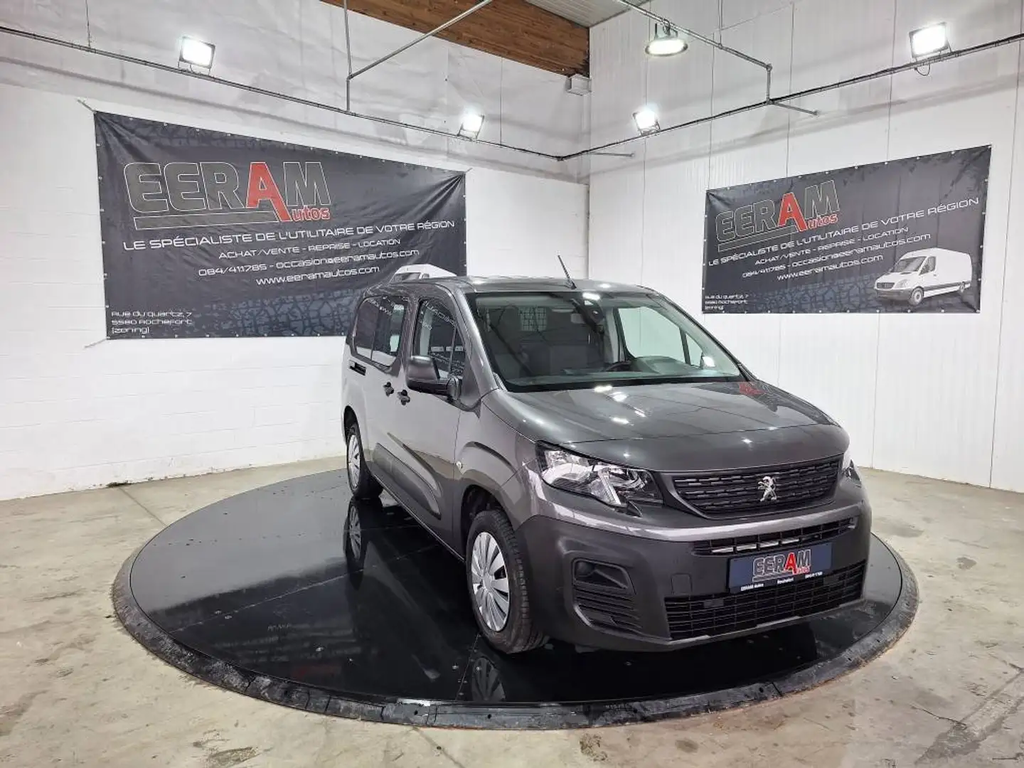 Peugeot Partner L2, 100 cv, 12 mois garantie, 1er propriétaire Grijs - 1