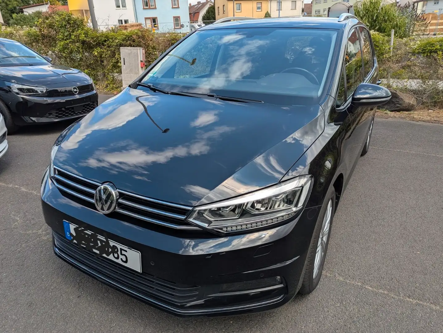 Volkswagen Touran United 7-Sitzer/Navi/Rkam/LED/Totwinkel Schwarz - 1