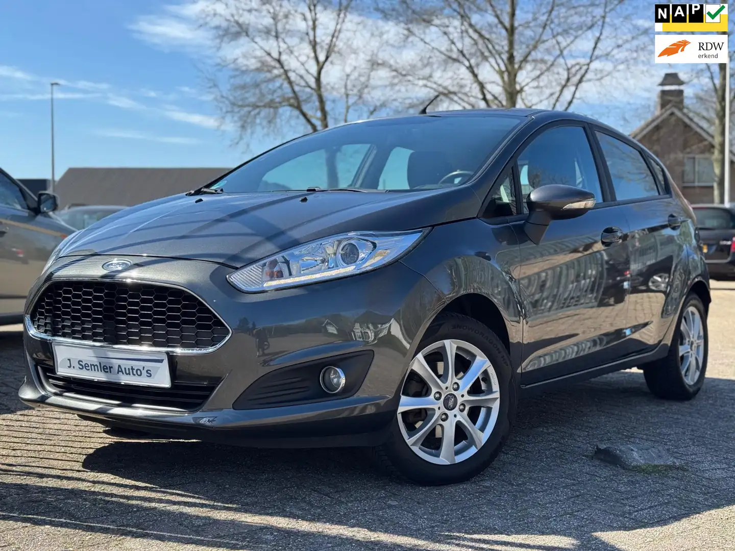Ford Fiesta 1.0 Titanium AIRCO 5DEURS STOELVERW. CAMERA NW.APK Grau - 1