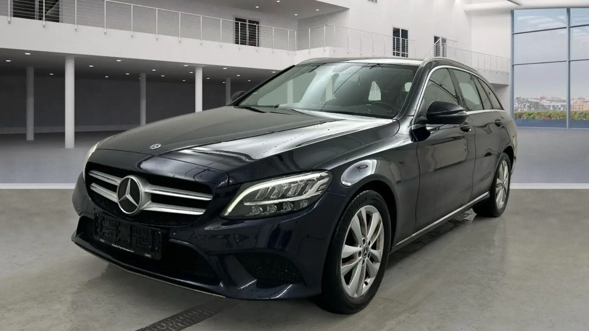Mercedes-Benz C 220 d T-Modell / MwSt. / KAMERA / TEMPOMAT / Blau - 1