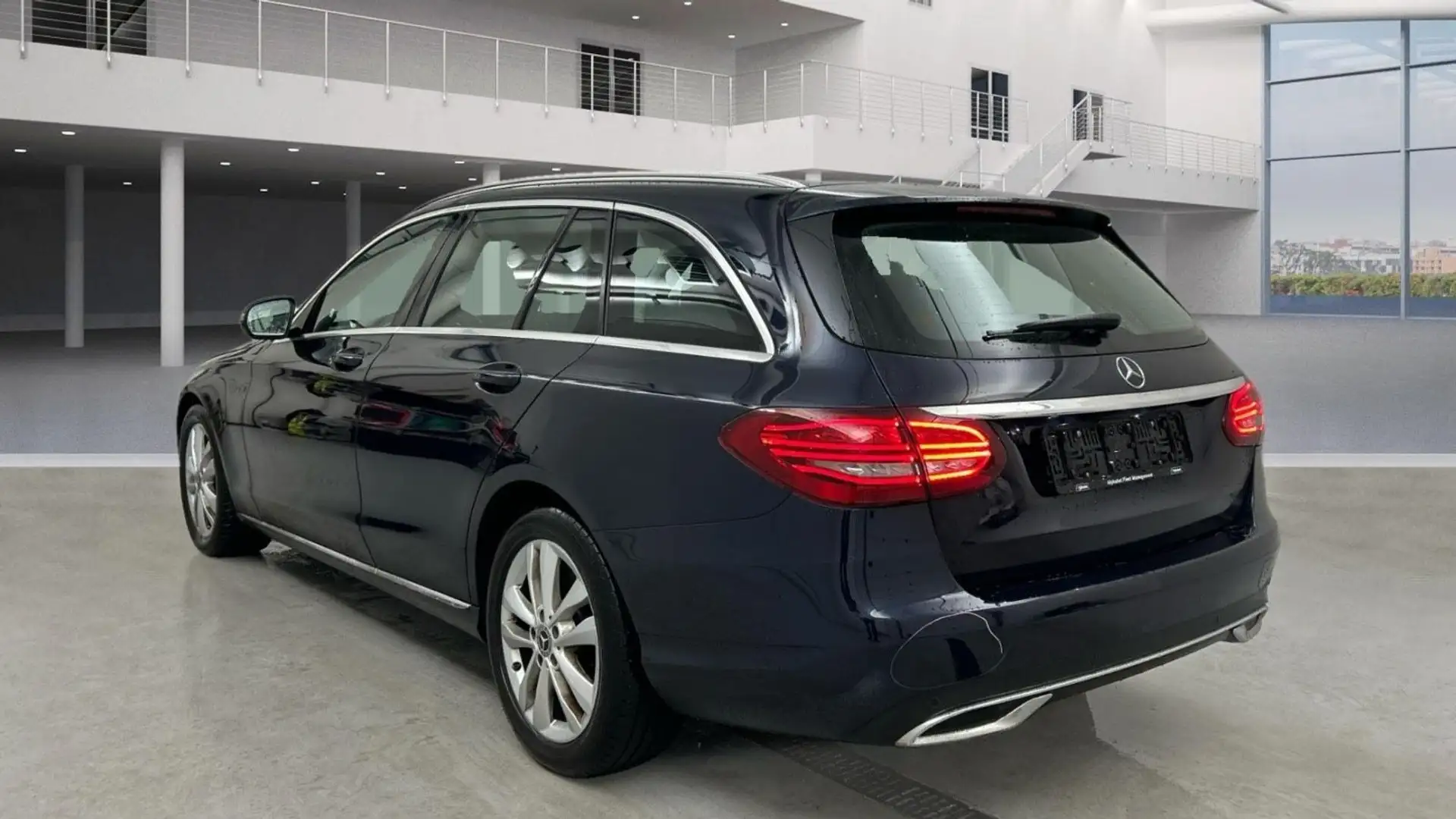 Mercedes-Benz C 220 d T-Modell / MwSt. / KAMERA / TEMPOMAT / Blau - 2