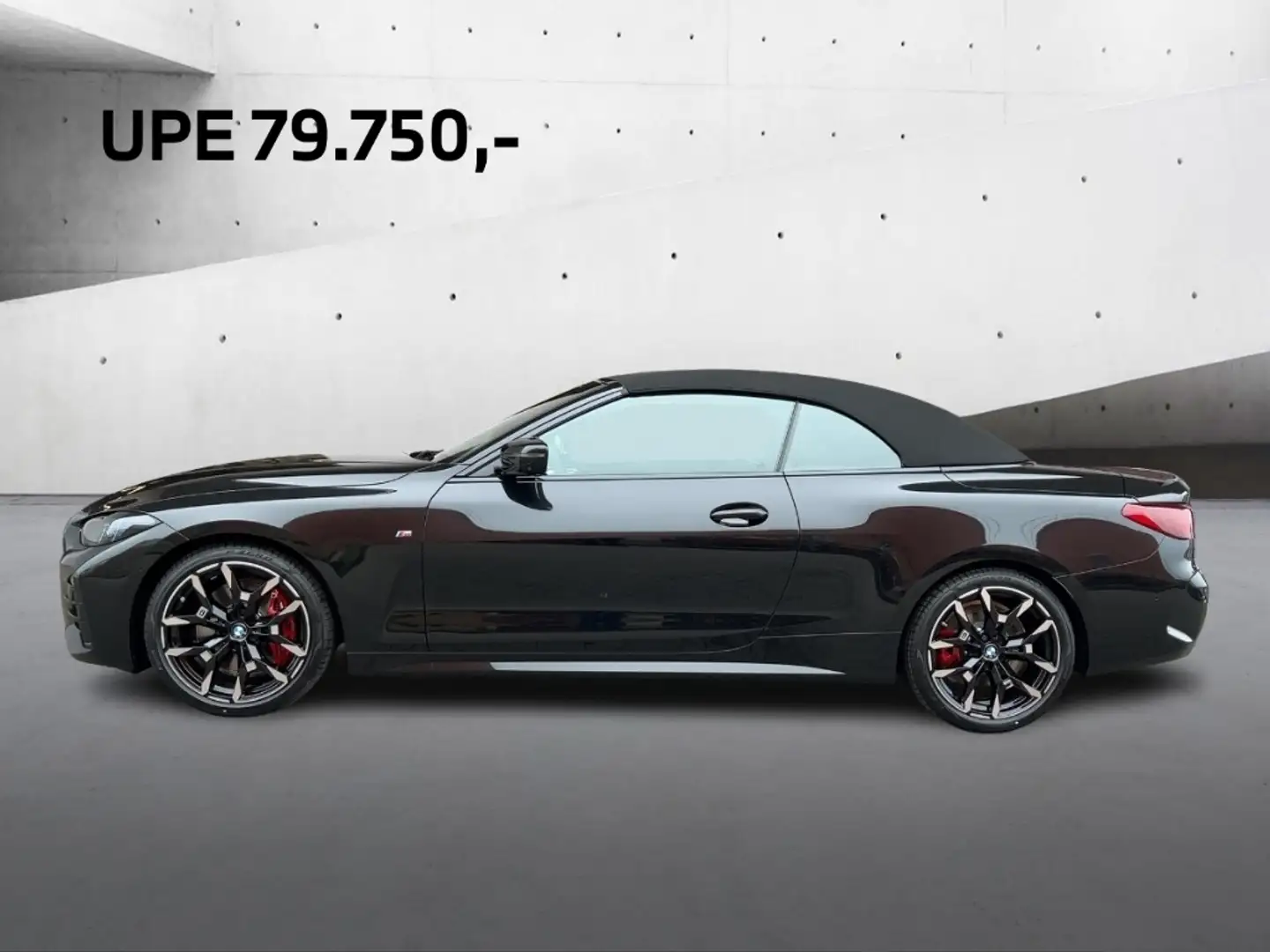 BMW 420 d Cabrio M Sport Leder HUD Park-Assistent LED Noir - 1