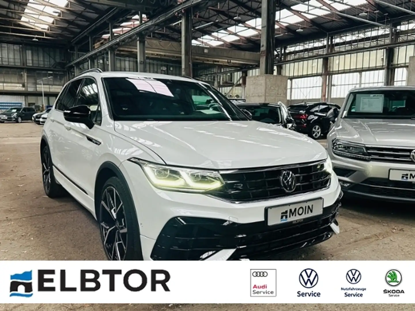 Volkswagen Tiguan R 2.0 TSI DSG 235kW 4Motion AHK LED SHZ NAVI Weiß - 1