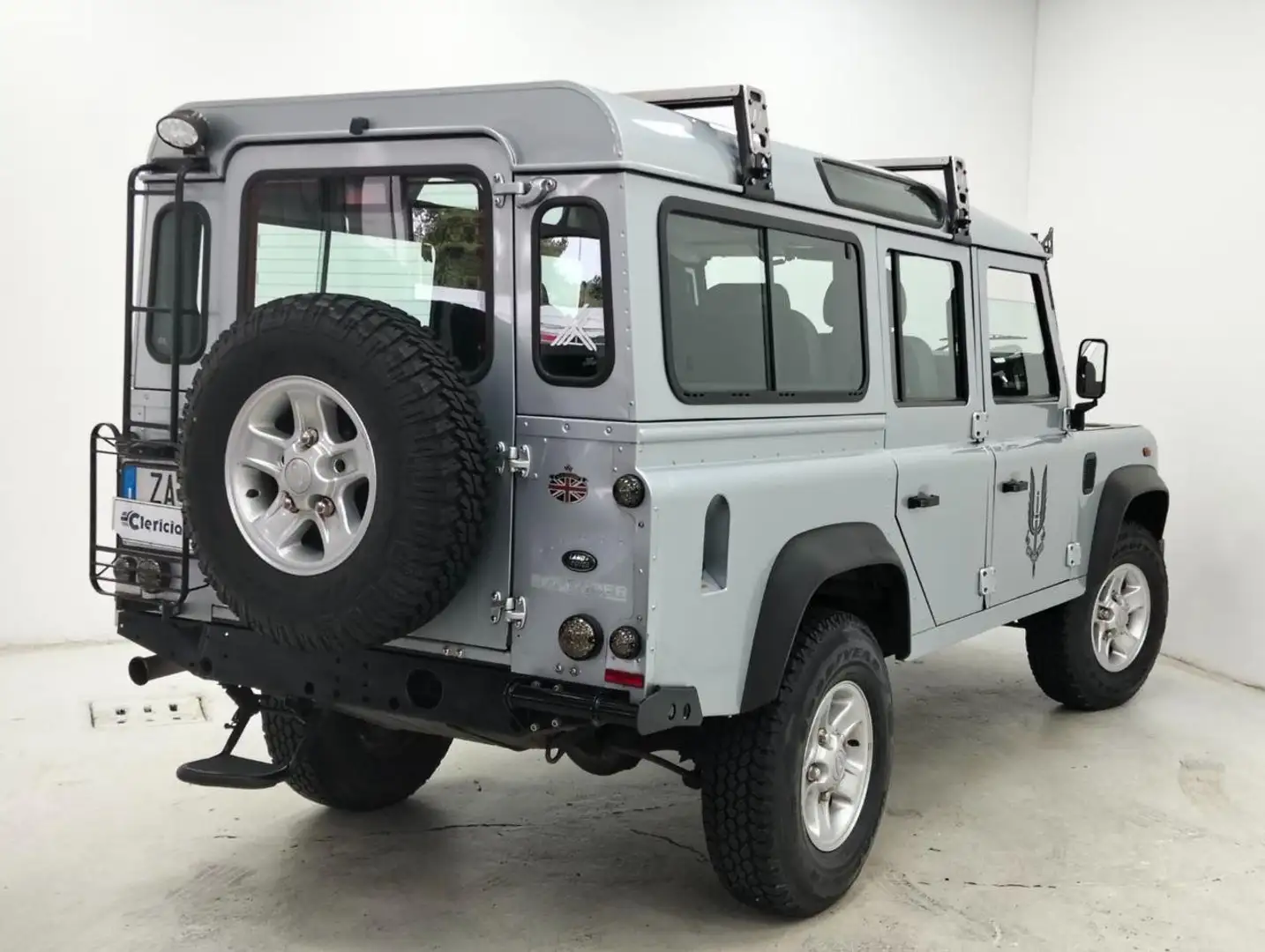 Land Rover Defender 110 2.4 TD4 Station Wagon E N1 Argento - 2