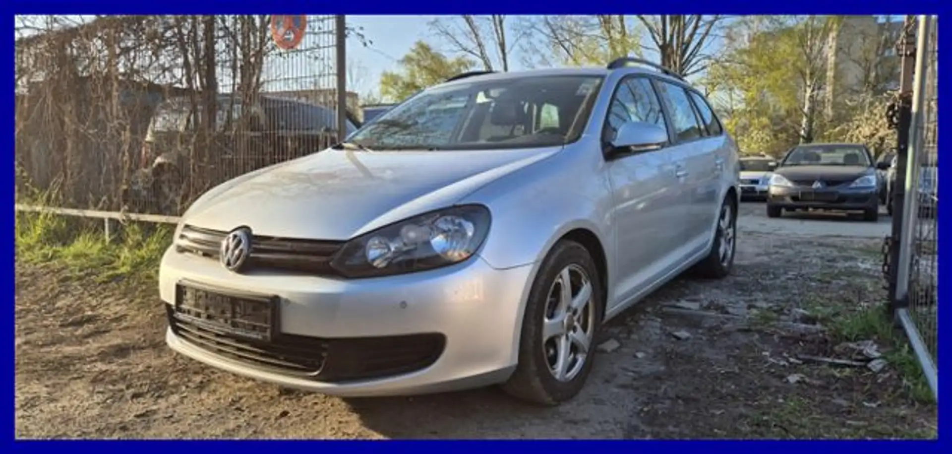Volkswagen Golf Variant VI Trendl. PDC V+H Klimaaut.HU:9-26 Zilver - 1
