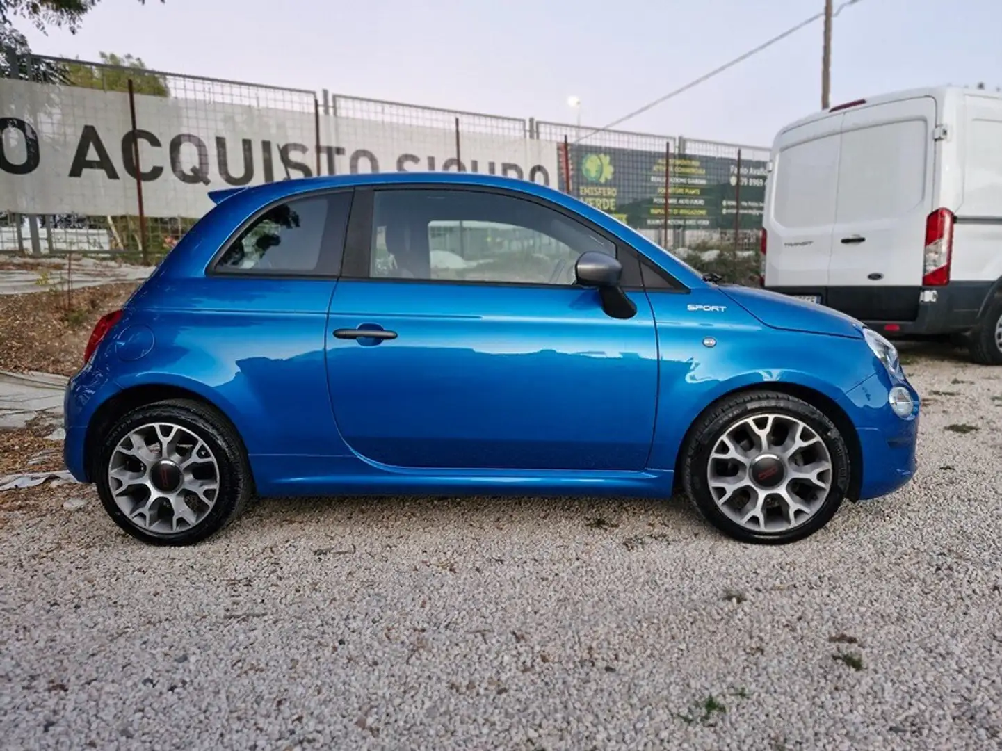 Fiat 500 500 1.0 Hybrid Sport Blau - 2
