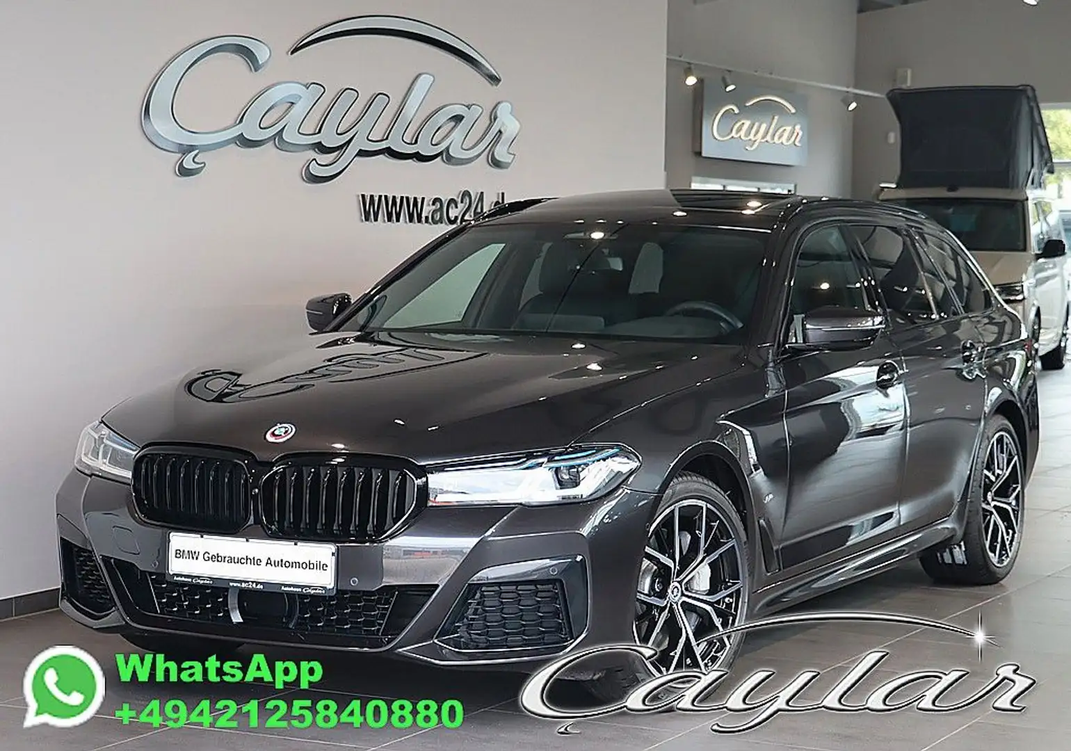 BMW 540 iX TOUR M SPORT LASER PANO KOMFORTSITZE 360° Grijs - 1