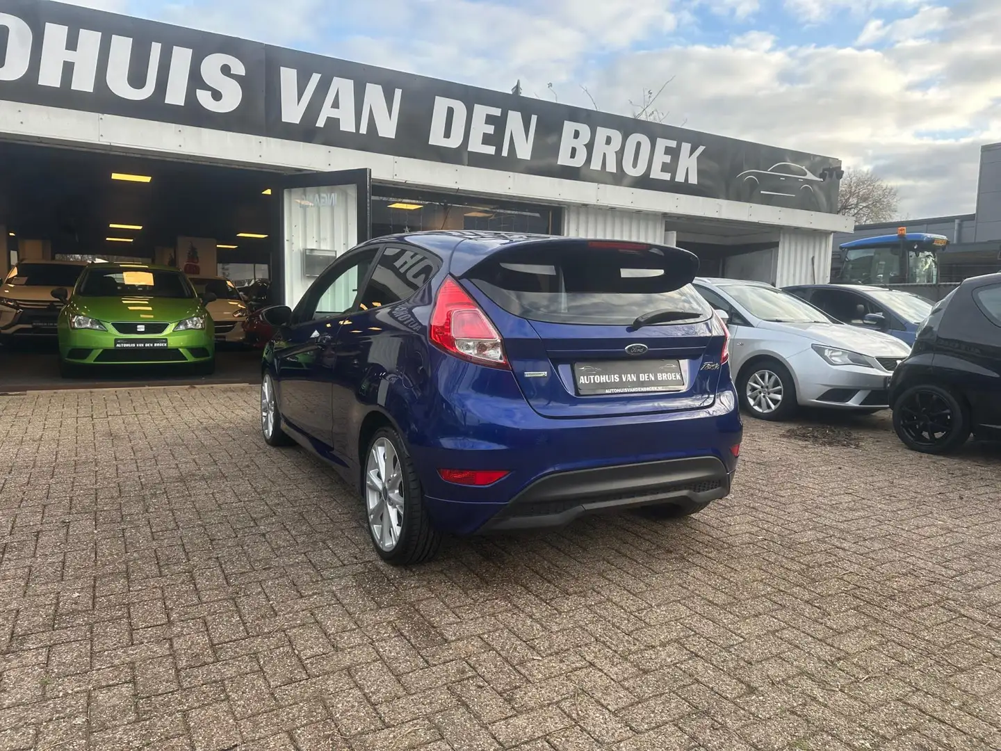Ford Fiesta 1.0 EcoBoost 125Pk St-Line Airco Clima Led Stoelve Blauw - 2