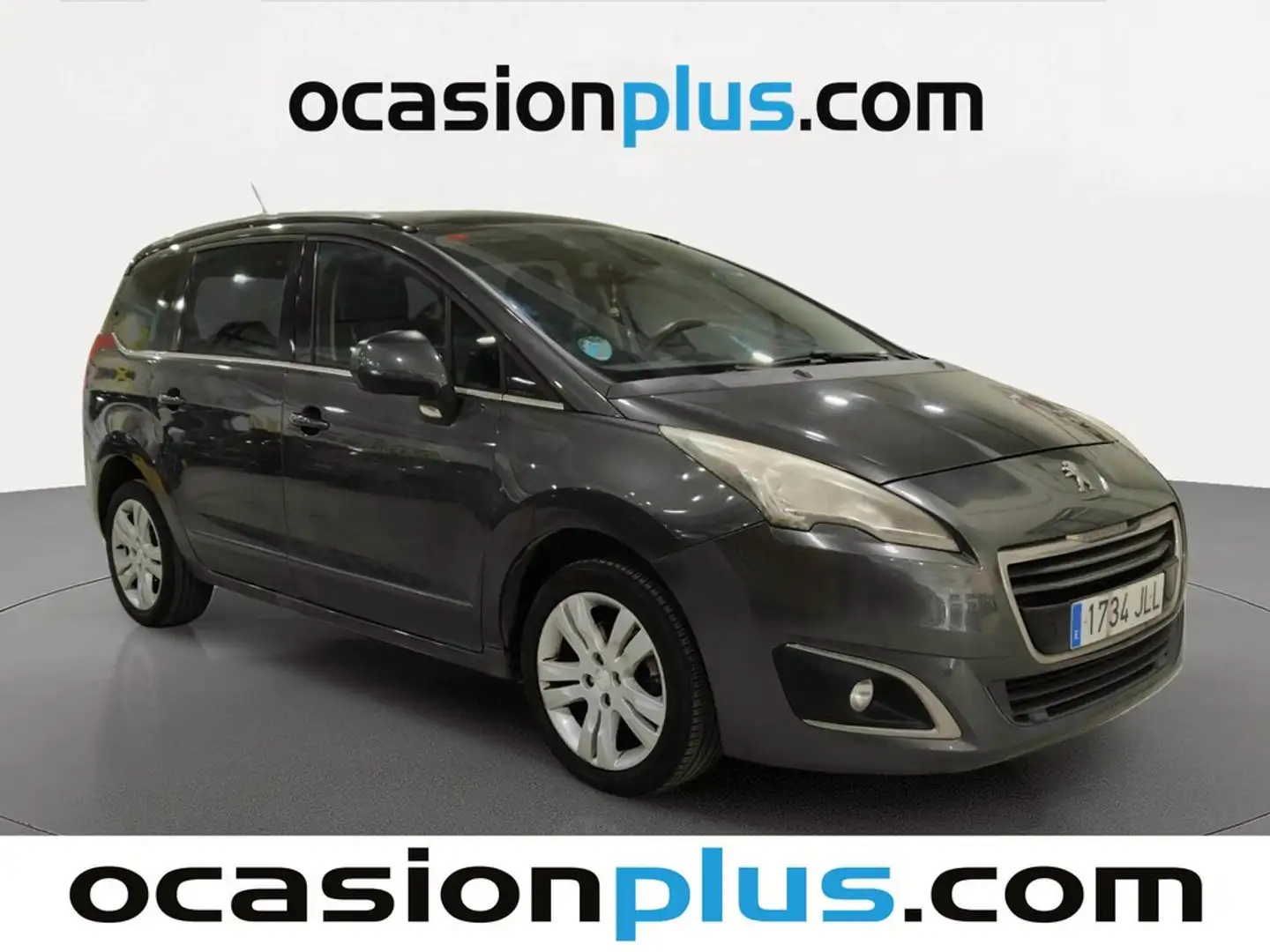 Peugeot 5008 1.6 BlueHDI Allure 7 pl. 120 Gris - 2