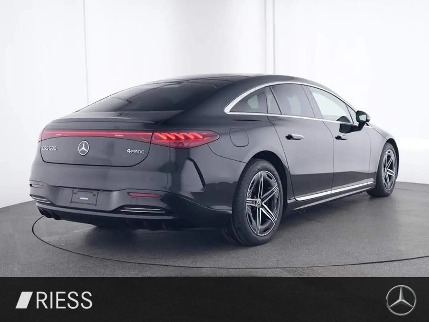 Mercedes-Benz EQS 580 4M AMG Premium Plus Hyper Pano Sitzklima Negro - 2