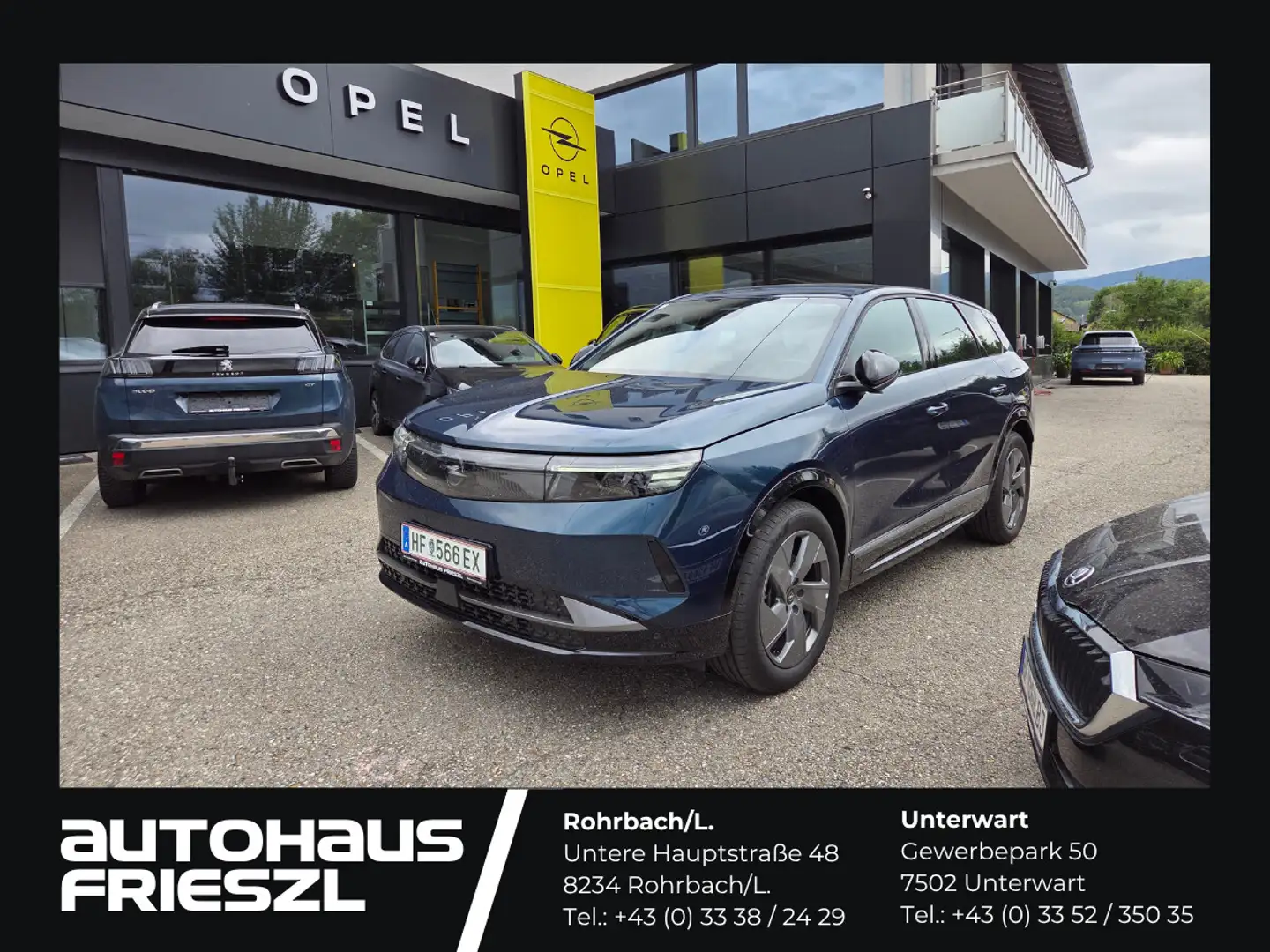 Opel Grandland Electric Business Edition (97kWh) Long-Range Ba... Blau - 1