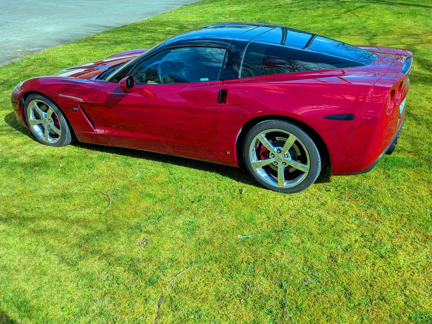 Corvette C6 Coupe Corvette Coupe Automatik Roşu - 2