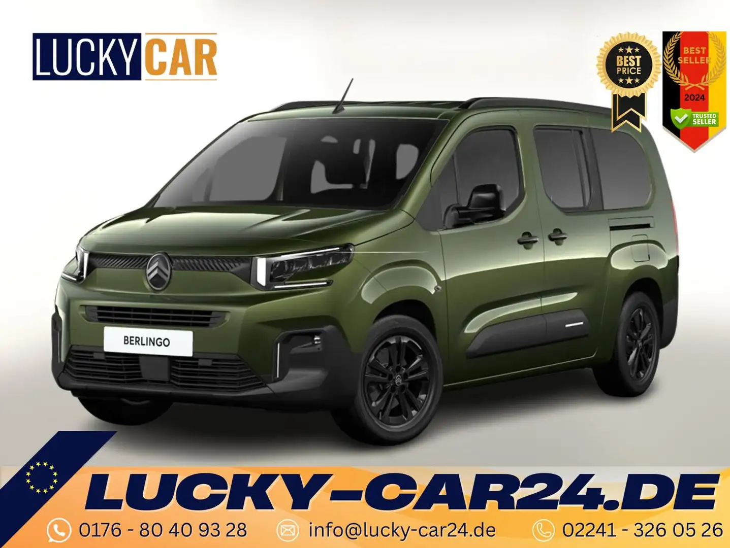 Citroen Berlingo XL PLUS 100 16Z 7-S 10"-DAB PDC PrivG 75 kW (10... Grau - 1