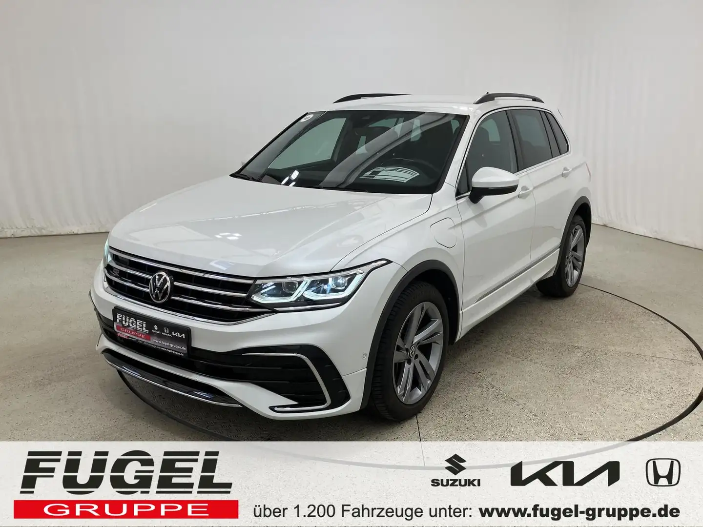Volkswagen Tiguan 1.4 TSI R-Line eHybrid DSG LED|virt.Cock.|Navi|AHK Weiß - 1