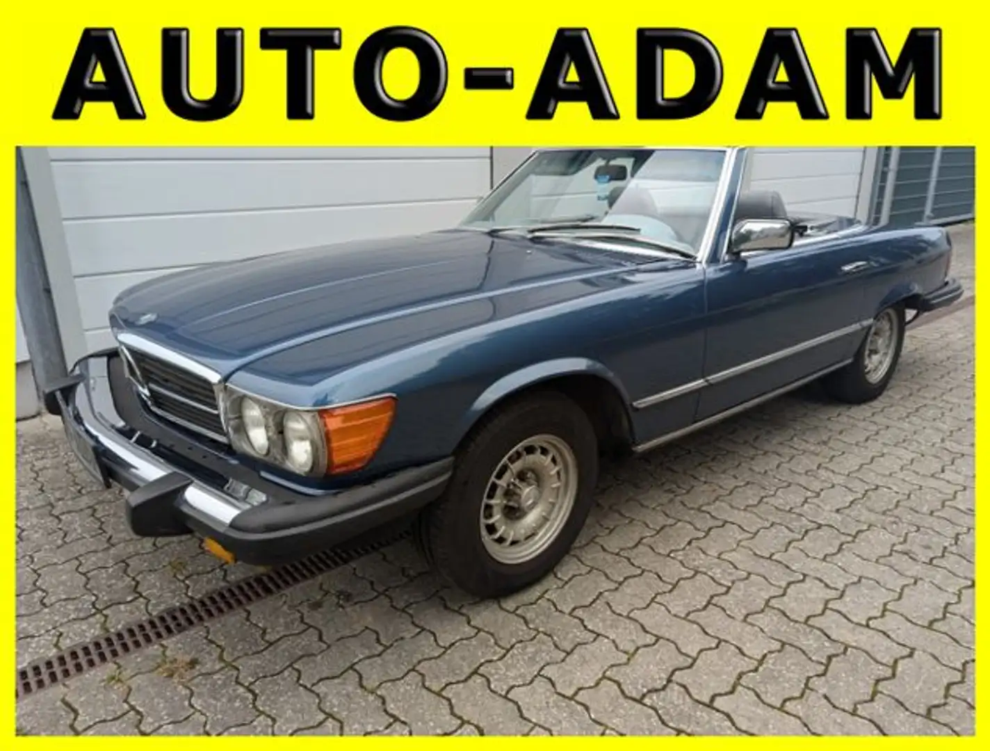 Mercedes-Benz 380 SL Cabrio*Softtop /Hardtop*Klima*Automatik* Blau - 1