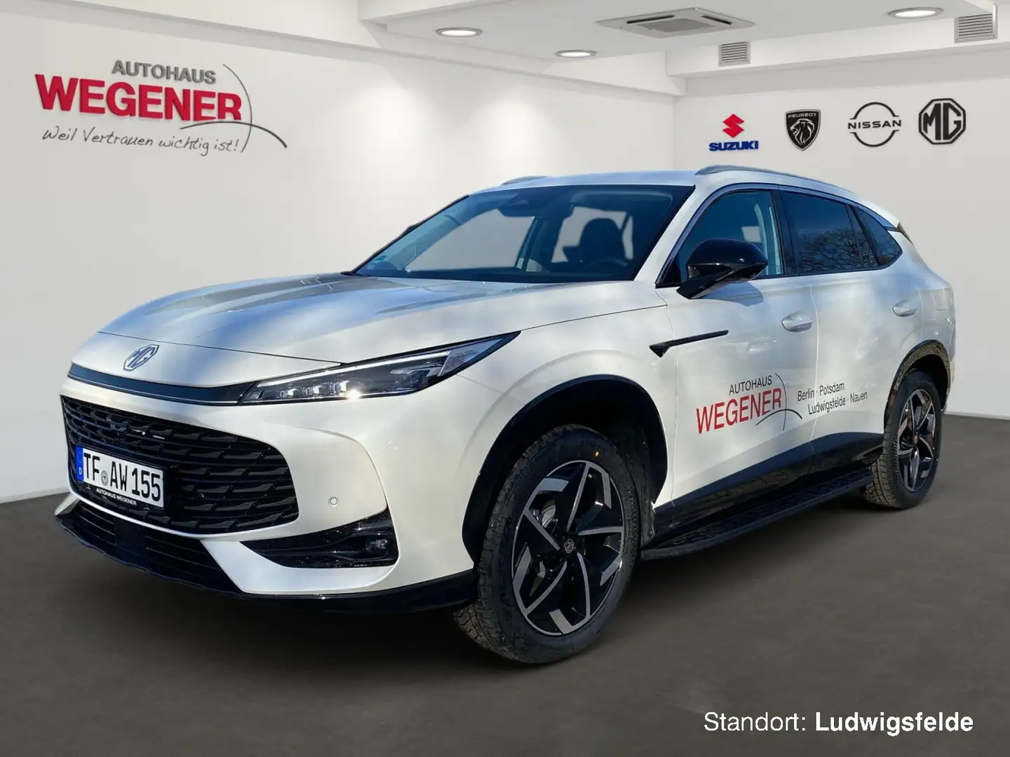 MG HS PHEV Luxury Standheizung|LED|360|CarPlay|ACC Blanc - 1