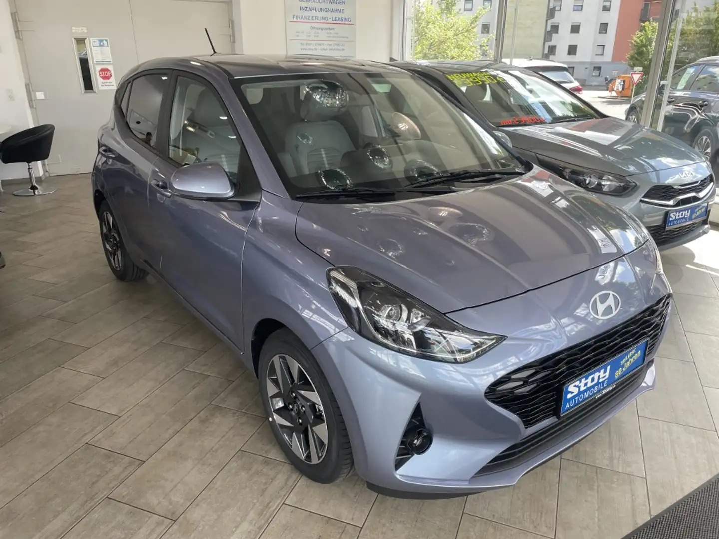 Hyundai i10 Modell 2025 1.2 Navi Kamera PDC Klimaauto SHZ Blau - 2