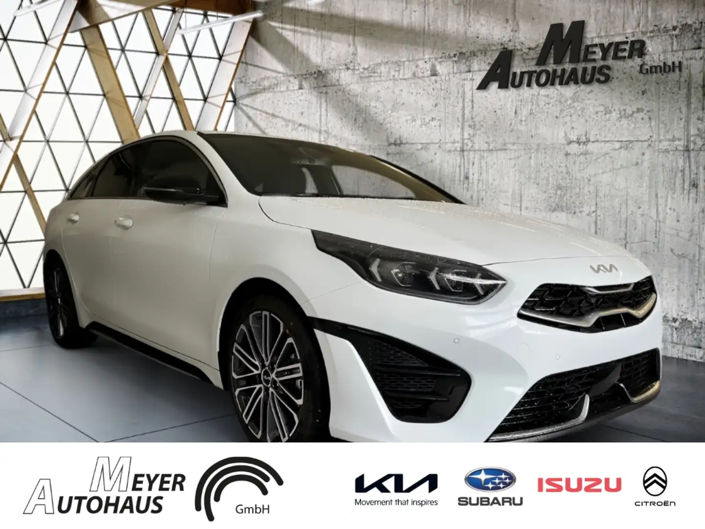 Kia ProCeed / pro_cee'd 1.5T GT-Line+digitales cockpit+el. Heckklappe+Park Blanc - 2