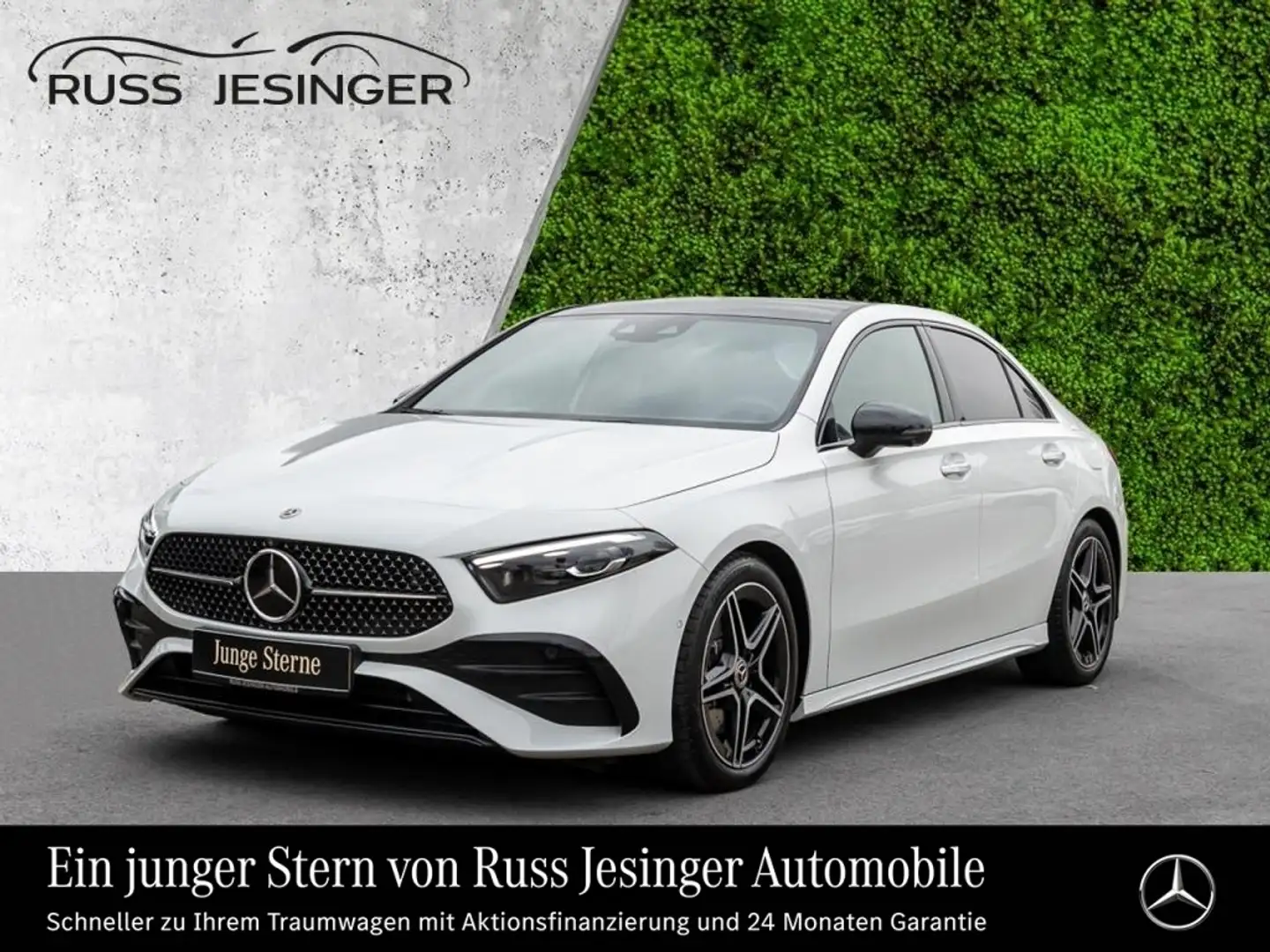 Mercedes-Benz A 220 Lim. 4M AMG Line *AHK*MBUX*Pano*KeyGo*HUD* Білий - 1