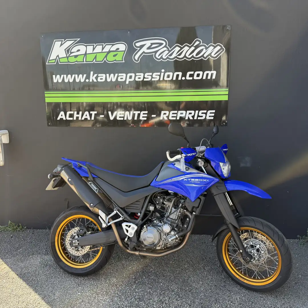Yamaha XT 660 Blau - 2
