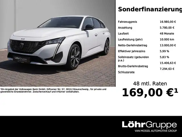Peugeot 308 SW 1.2 PureTech 130 Allure /LED/Navi/RFK/SHZ