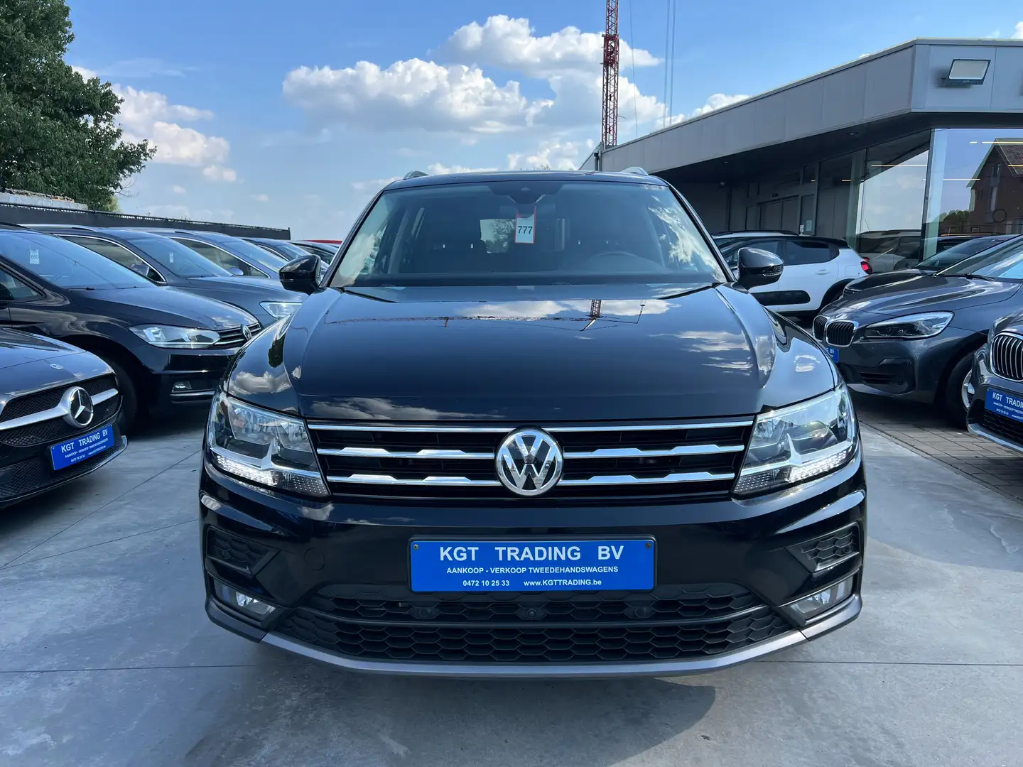 Volkswagen Tiguan Allspace 1.5 TSI ALLSPACE NAVI ZWART LEDER OPENDAK 360 CAM Чорний - 2
