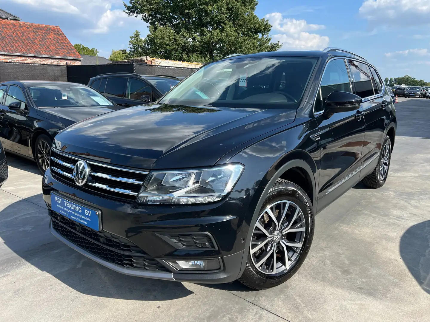 Volkswagen Tiguan Allspace 1.5 TSI ALLSPACE NAVI ZWART LEDER OPENDAK 360 CAM Чорний - 1