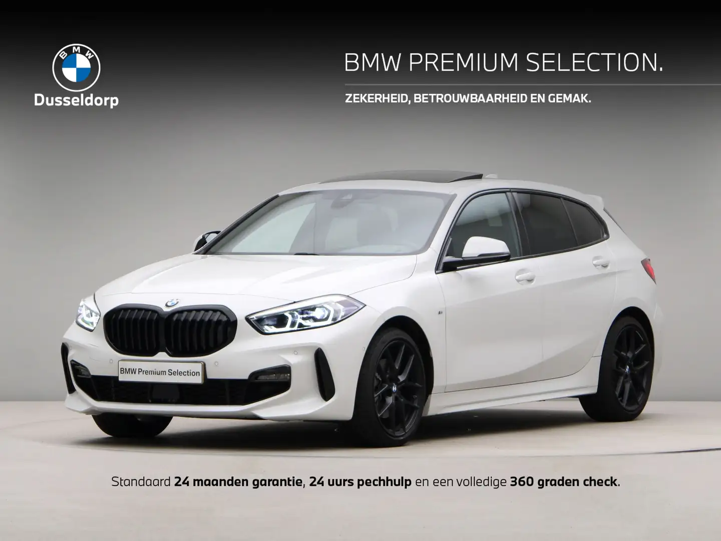 BMW 118 1 Serie 118i Model M Sport - Panorama Dak - Trekha Blanc - 1