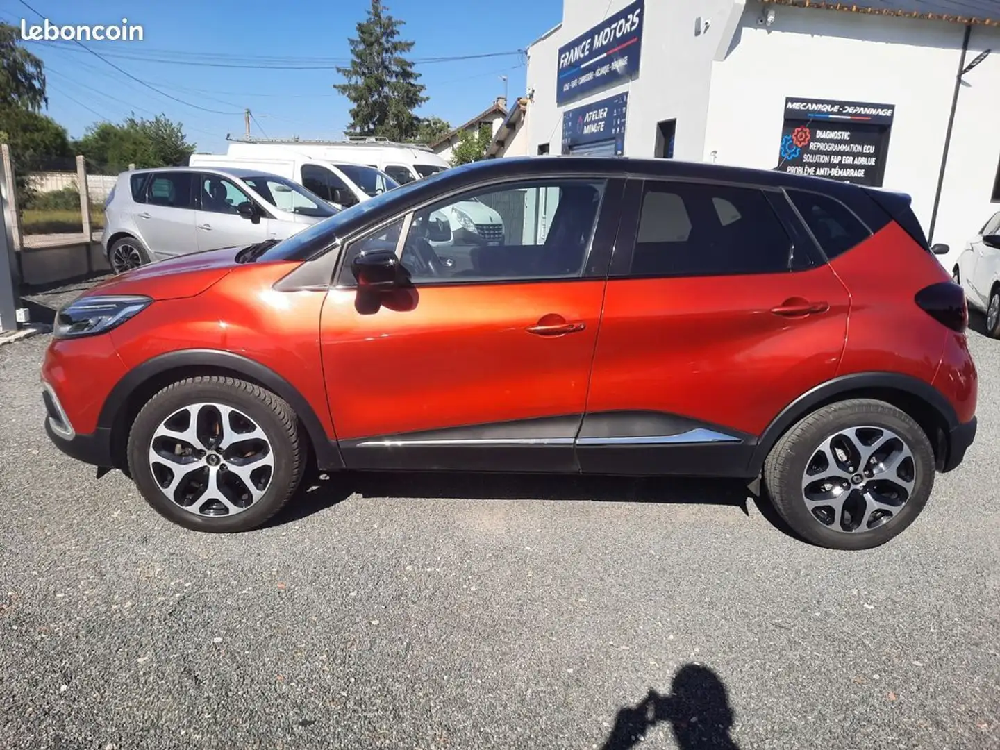 Renault Captur INTENS 81034KMS TRES BON ETAT COULEUR ROUGE FEUX E Rouge - 2