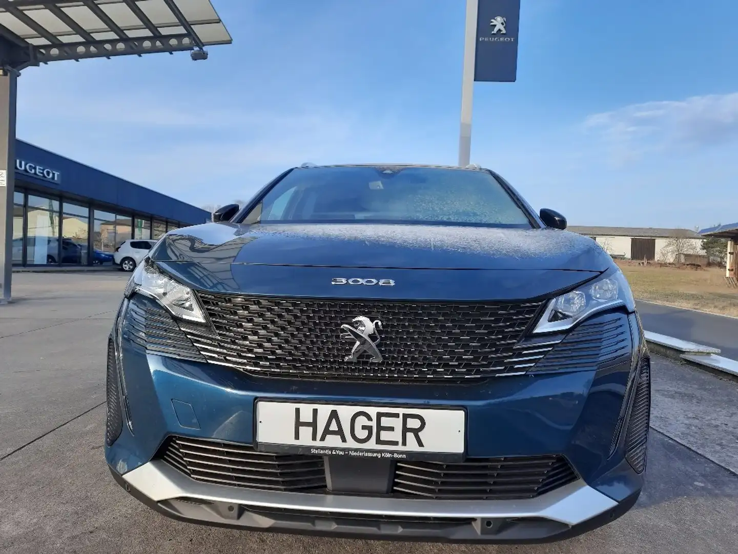 Peugeot 3008 GT 130 EAT8 DAB GripC Sitzheizg EPHv+h/Kamera Navi Bleu - 2