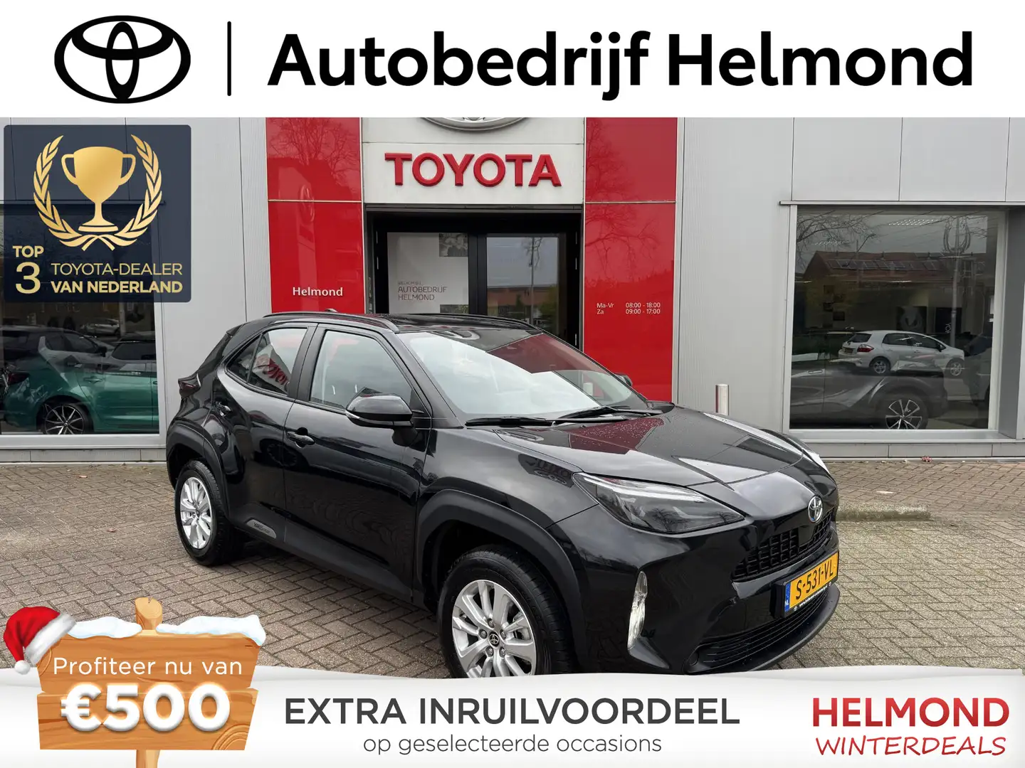 Toyota Yaris Cross 1.5 Hybrid Active Zwart - 1