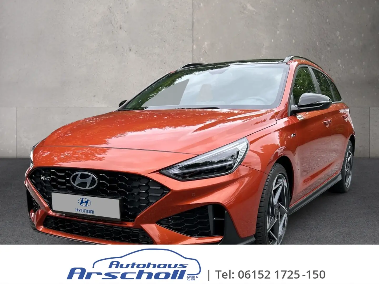 Hyundai i30 N Line Mild-Hybrid EU6e FL Kombi (MY25) 1.5 T-GDI Orange - 1