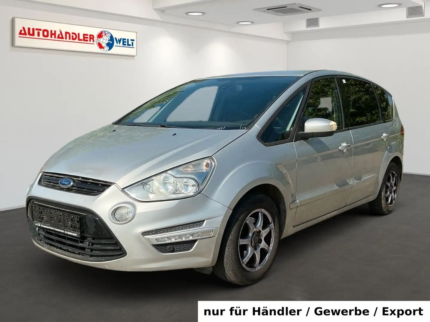 Ford S-Max 2.0 AAC PDC SHZ Tempo FSHz AHK Silver - 1