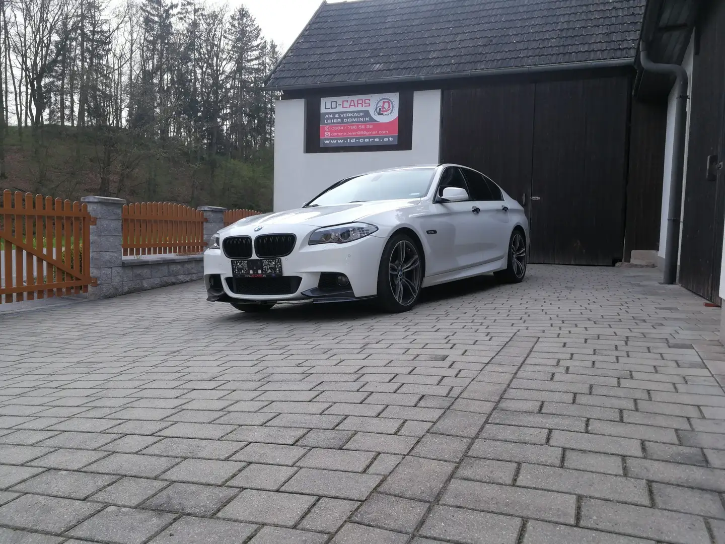 BMW 525 d Aut. Blanc - 1
