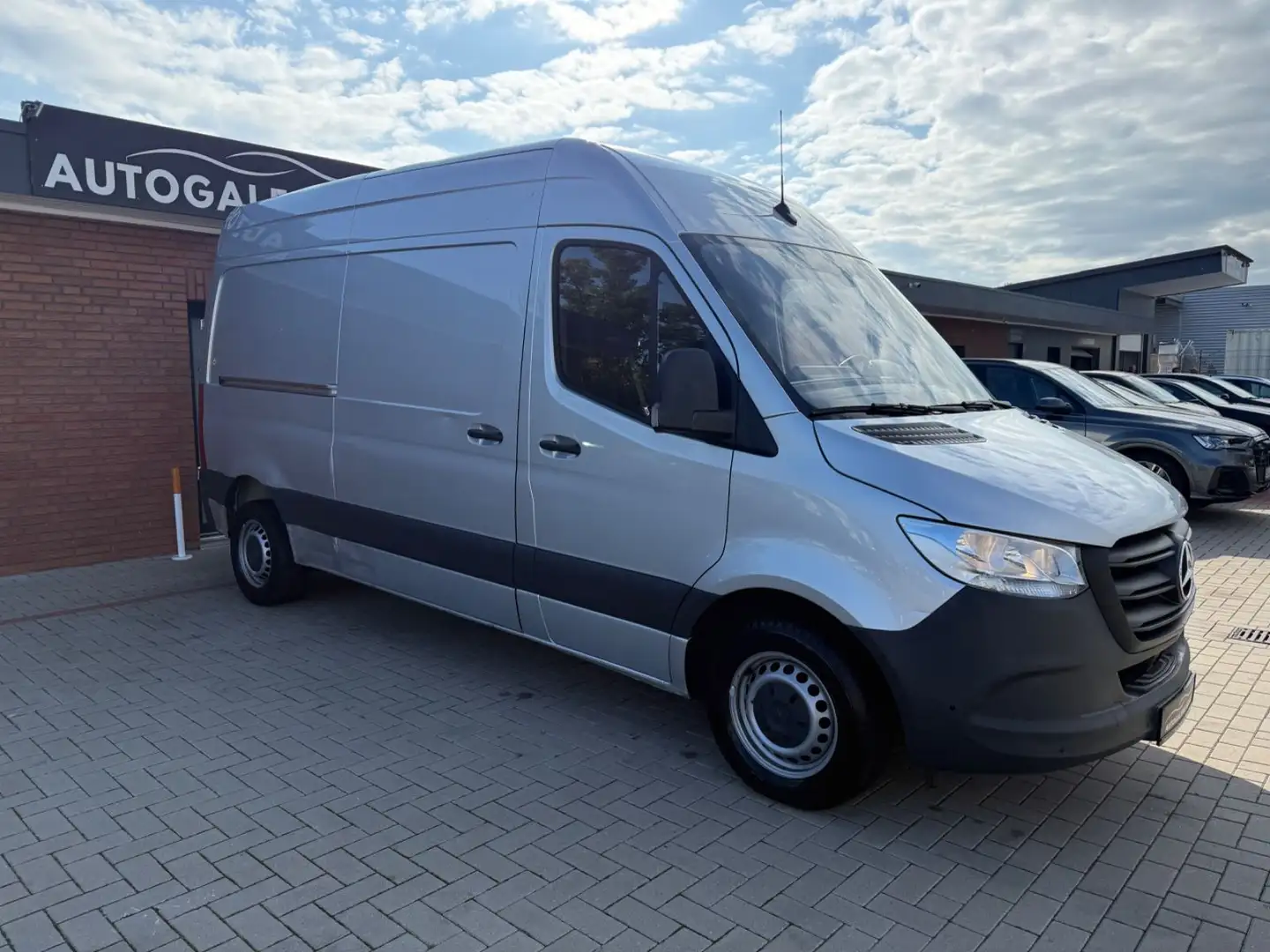 Mercedes-Benz Sprinter III Kasten  214 CDI L2 Autom. KLIMA*KAM Argent - 1