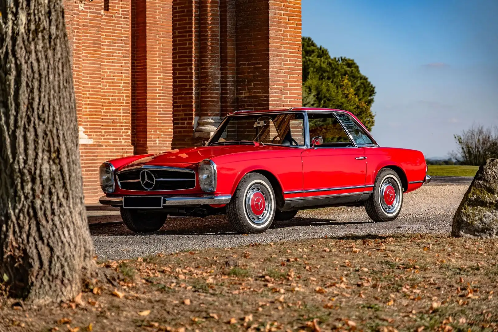 Mercedes-Benz SL 280 2.8 280 170 PAGODE Rot - 2