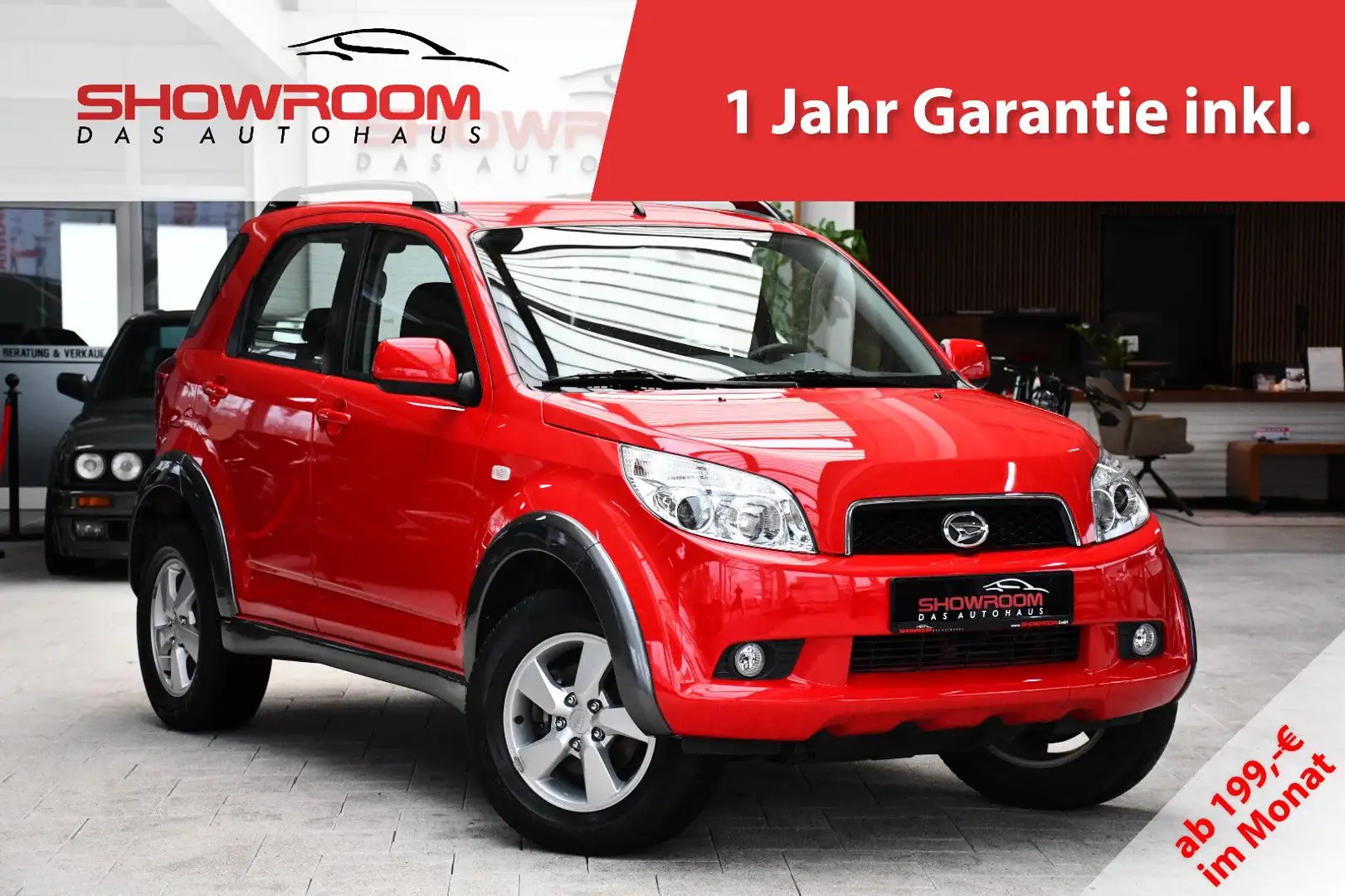 Daihatsu Terios 4WD Allrad Top S 1.Hand Rentner Rot - 1