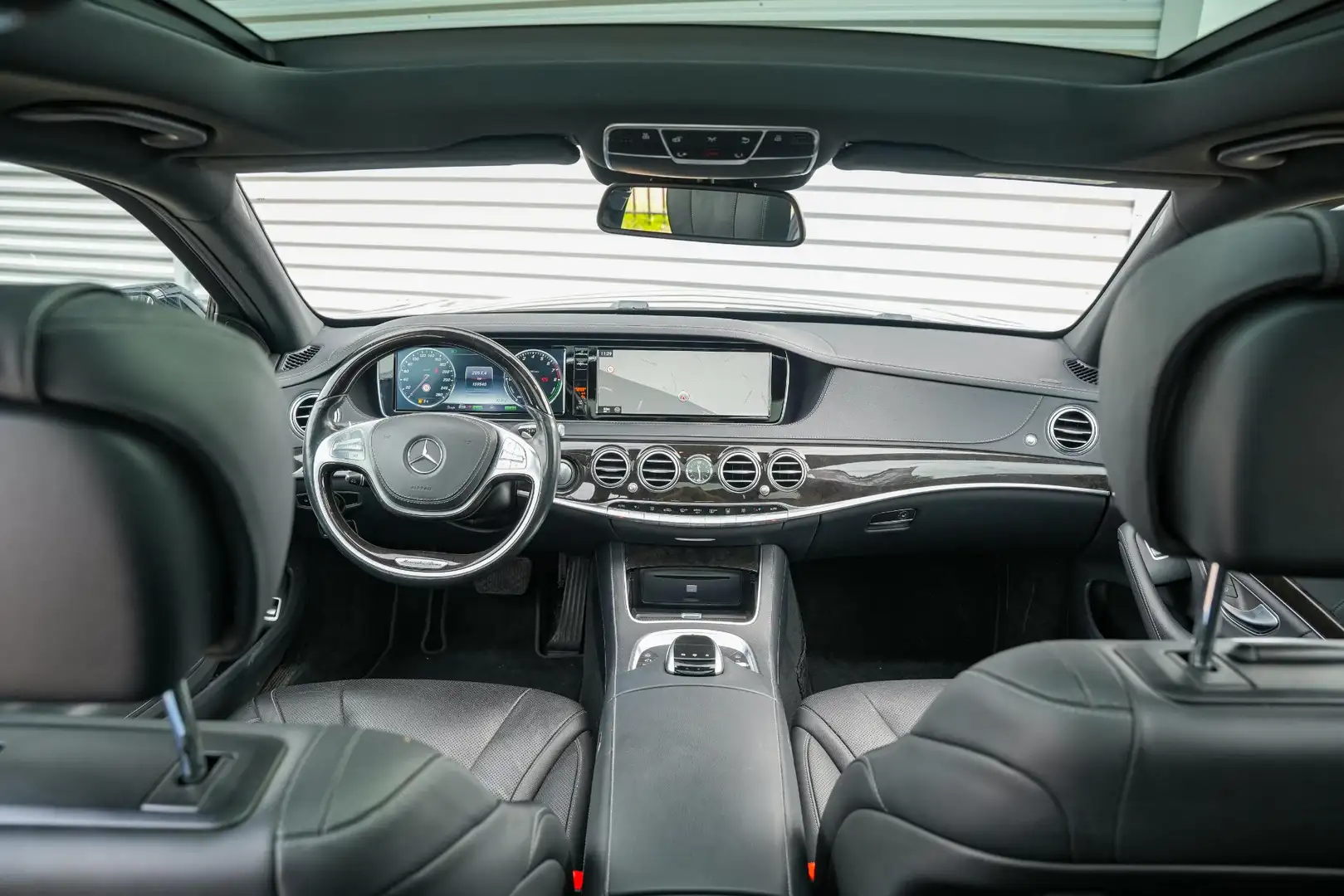 Mercedes-Benz S 500 PLUG-IN HYBRID Lang Prestige Plus Panoramadak Luch Zwart - 2