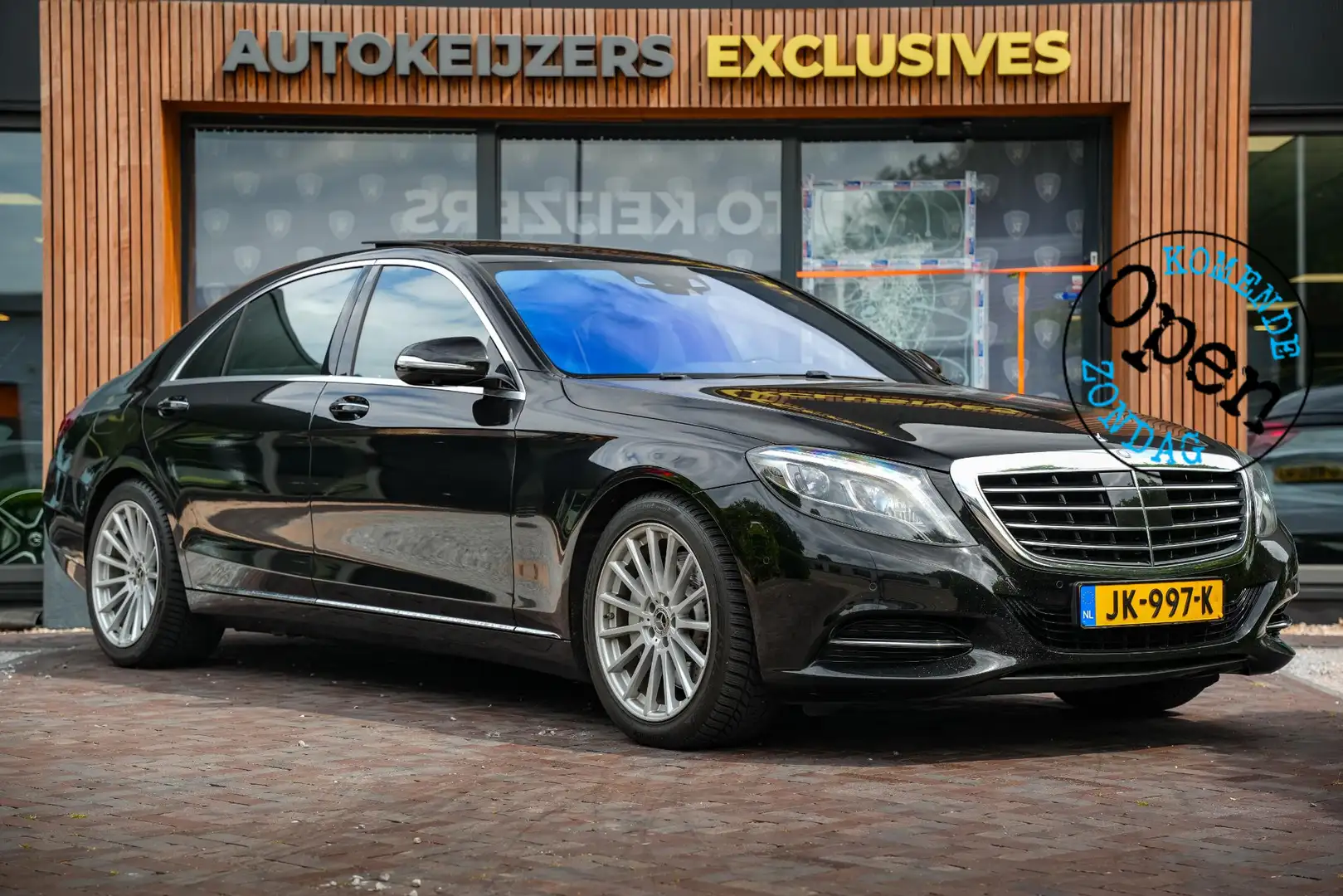 Mercedes-Benz S 500 PLUG-IN HYBRID Lang Prestige Plus Panoramadak Luch Zwart - 1