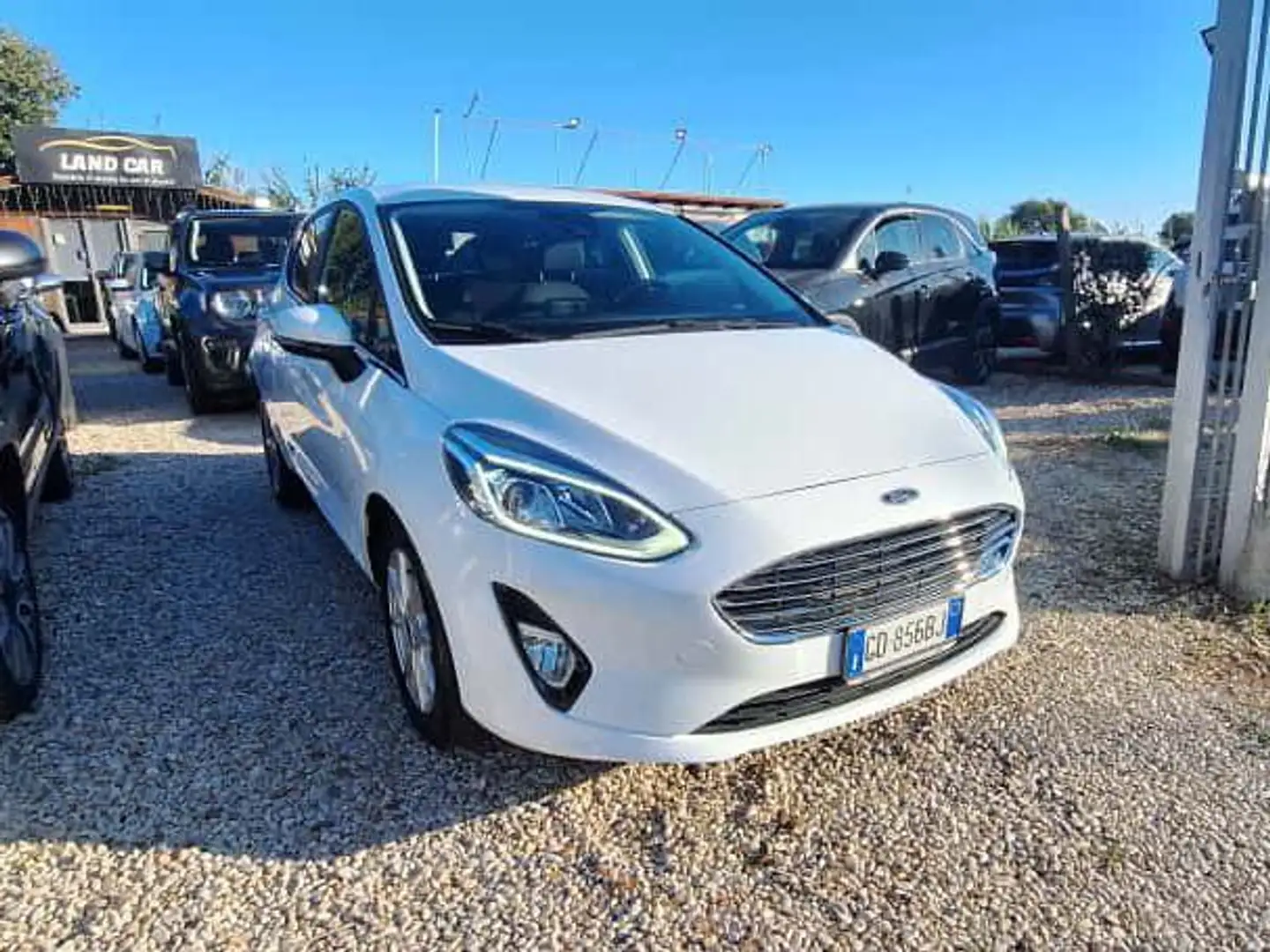 Ford Fiesta 5p 1.0 ecoboost hybrid Titanium s Bianco - 1