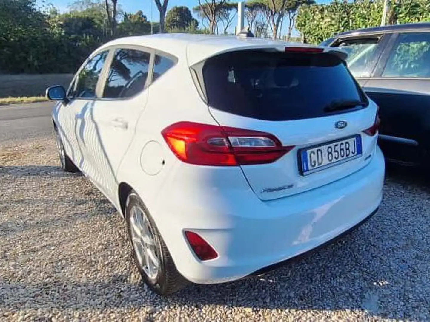 Ford Fiesta 5p 1.0 ecoboost hybrid Titanium s Bianco - 2