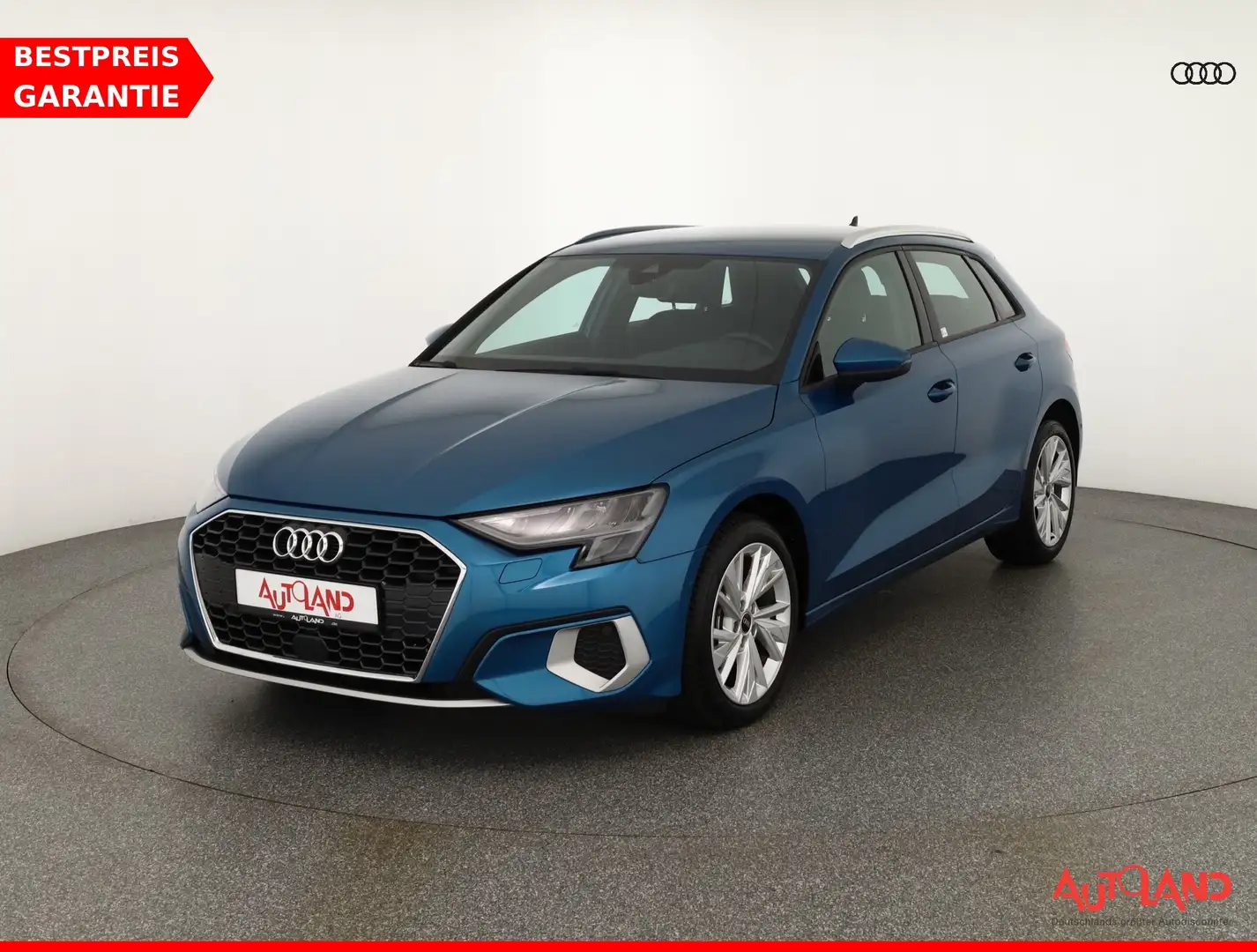 Audi A3 Sportback 35 TDI LED Navi Sitzheizung Kamera Blau - 1